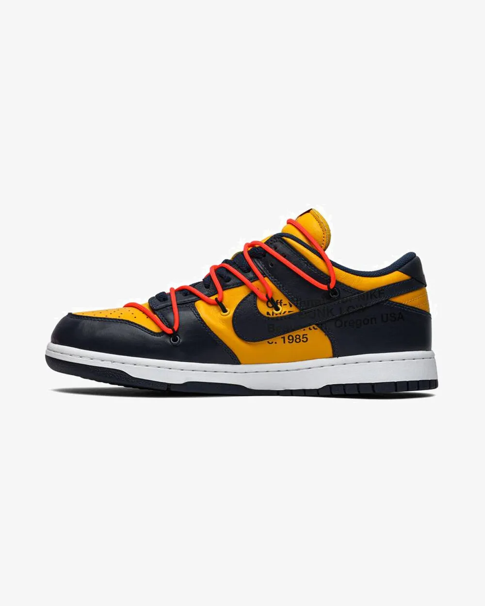 NIKE X OFF WHITE DUNK LOW MICHIGAN NAVY