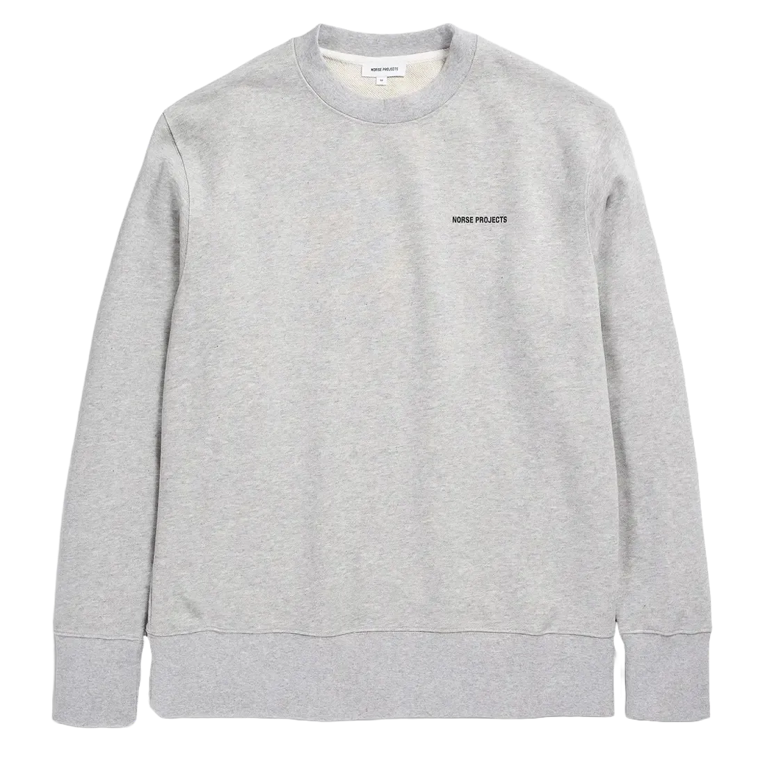Norse Projects Arne Logo Sweat Hellgrau Melange