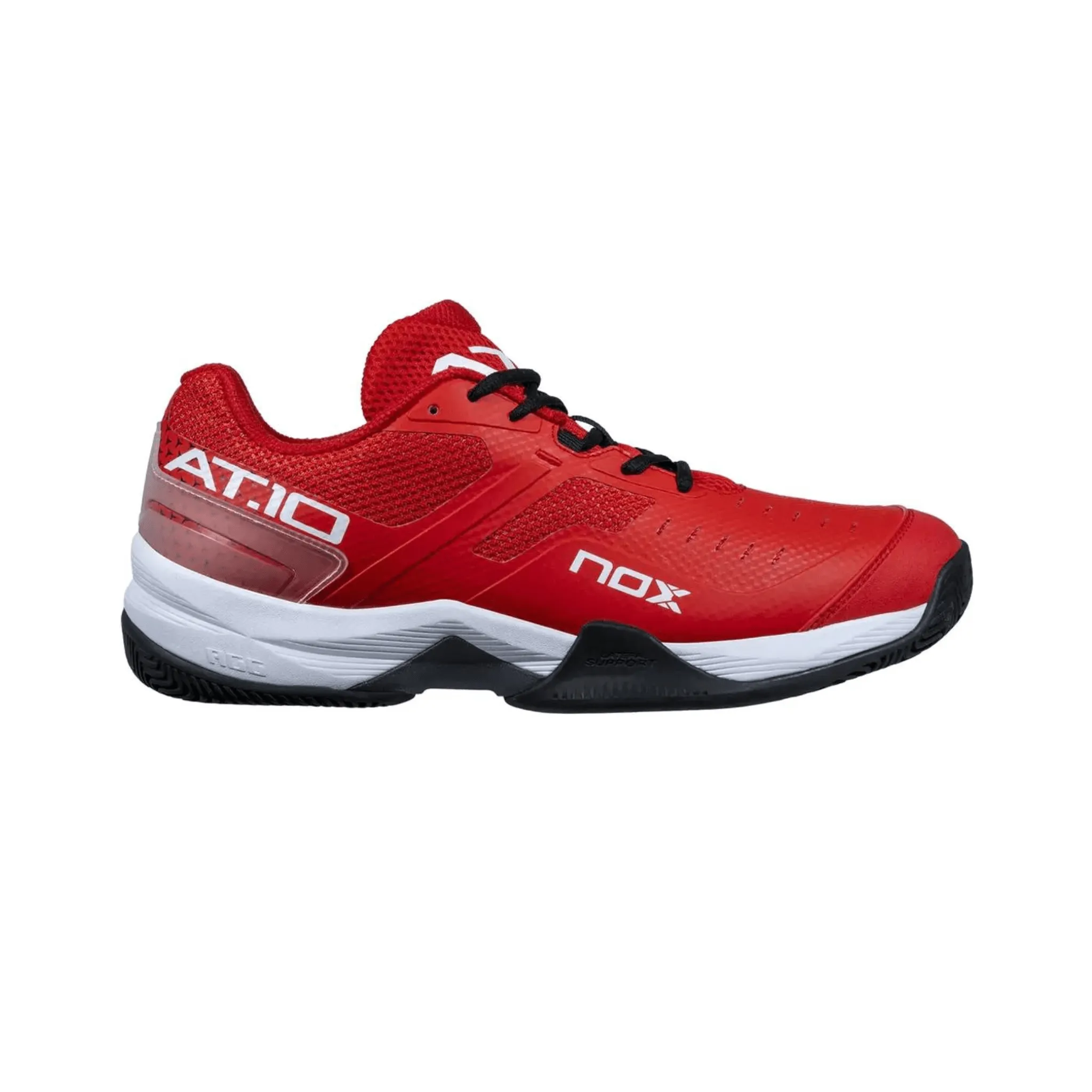 Nox Padel Schuhe AT10 Feurig Rot/Schwarz
