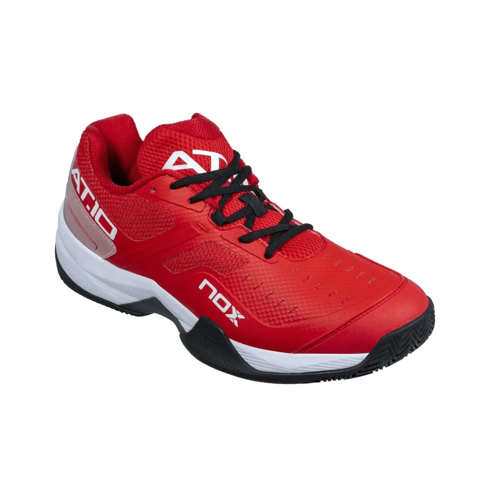 Nox Padel Schuhe AT10 Feurig Rot/Schwarz
