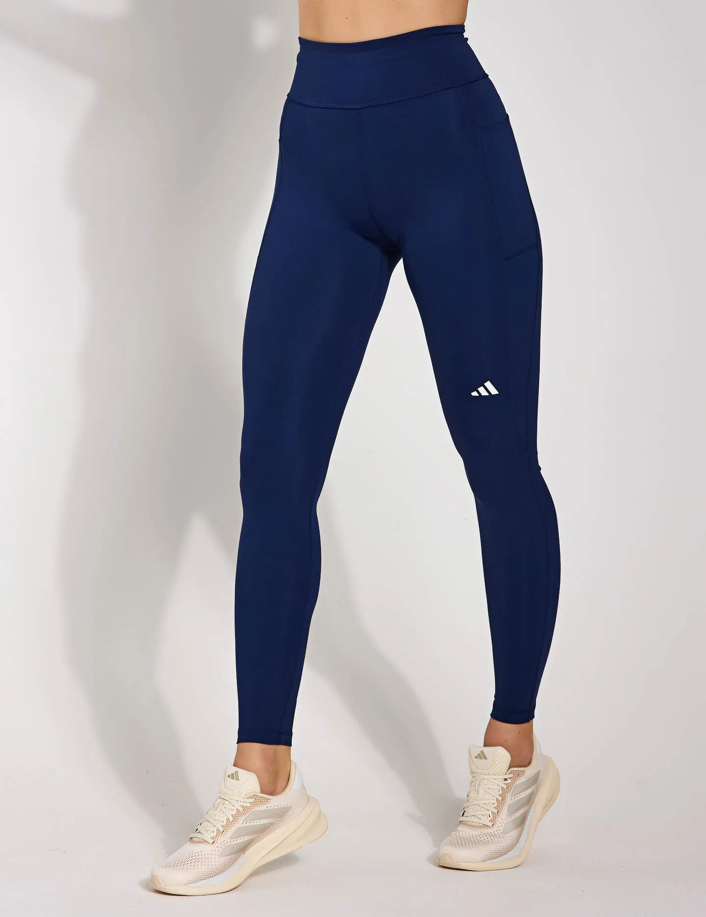 Own the Run Ganzbeinige Leggings - Dunkelblau
