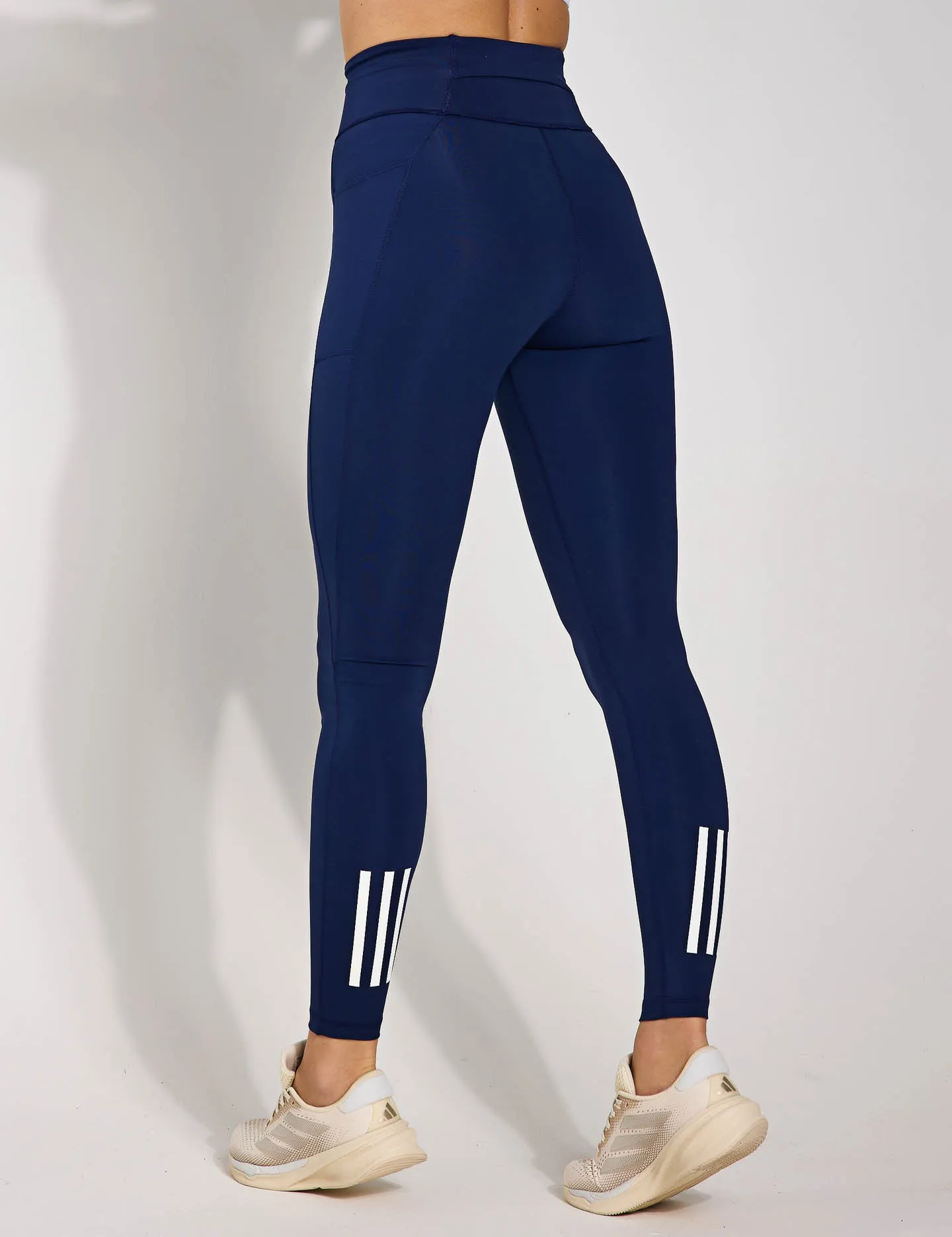 Own the Run Ganzbeinige Leggings - Dunkelblau