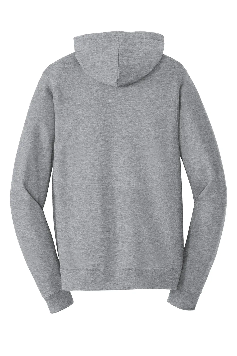 Port & Company Herren Fan Favorite Fleece Full-Zip Kapuzenpullover Hoodie mit Taschen - Heather Grey