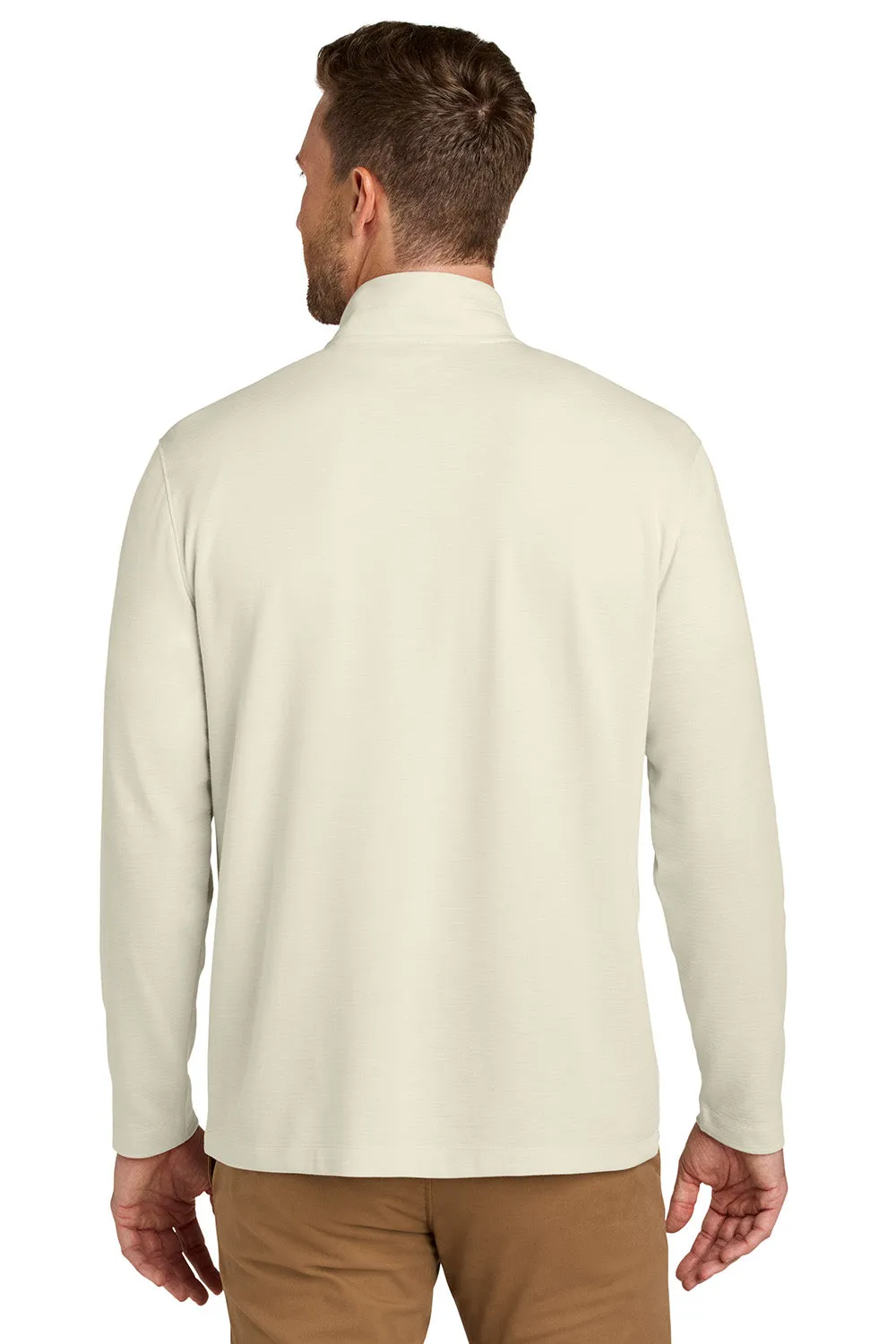 Port Authority Herren Breakwater 1/4-Zip Sweatshirt - Pergament