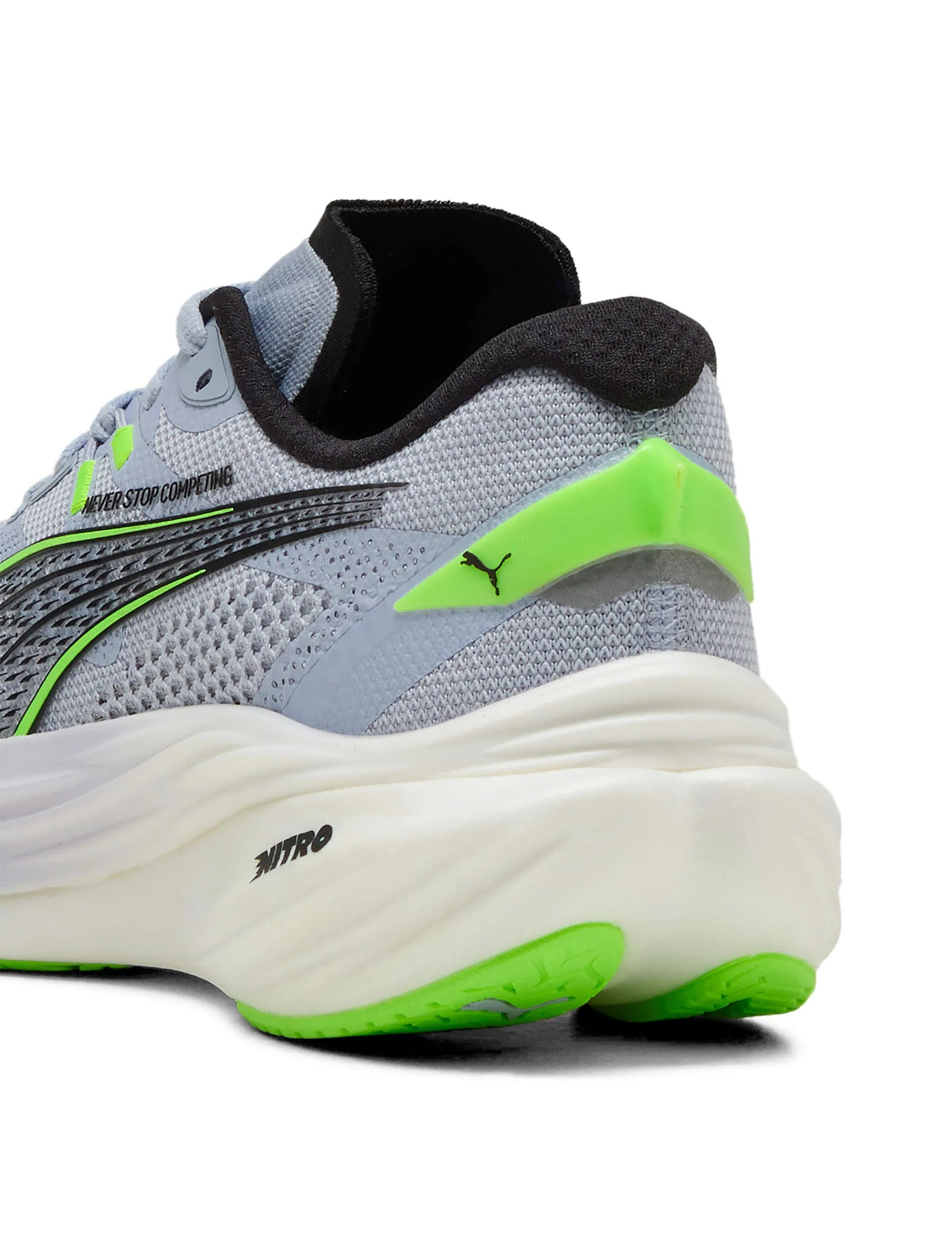 Puma x Hyrox Deviate NITRO 3 Laufschuhe - Kühles Wetter/Grünes Leuchten