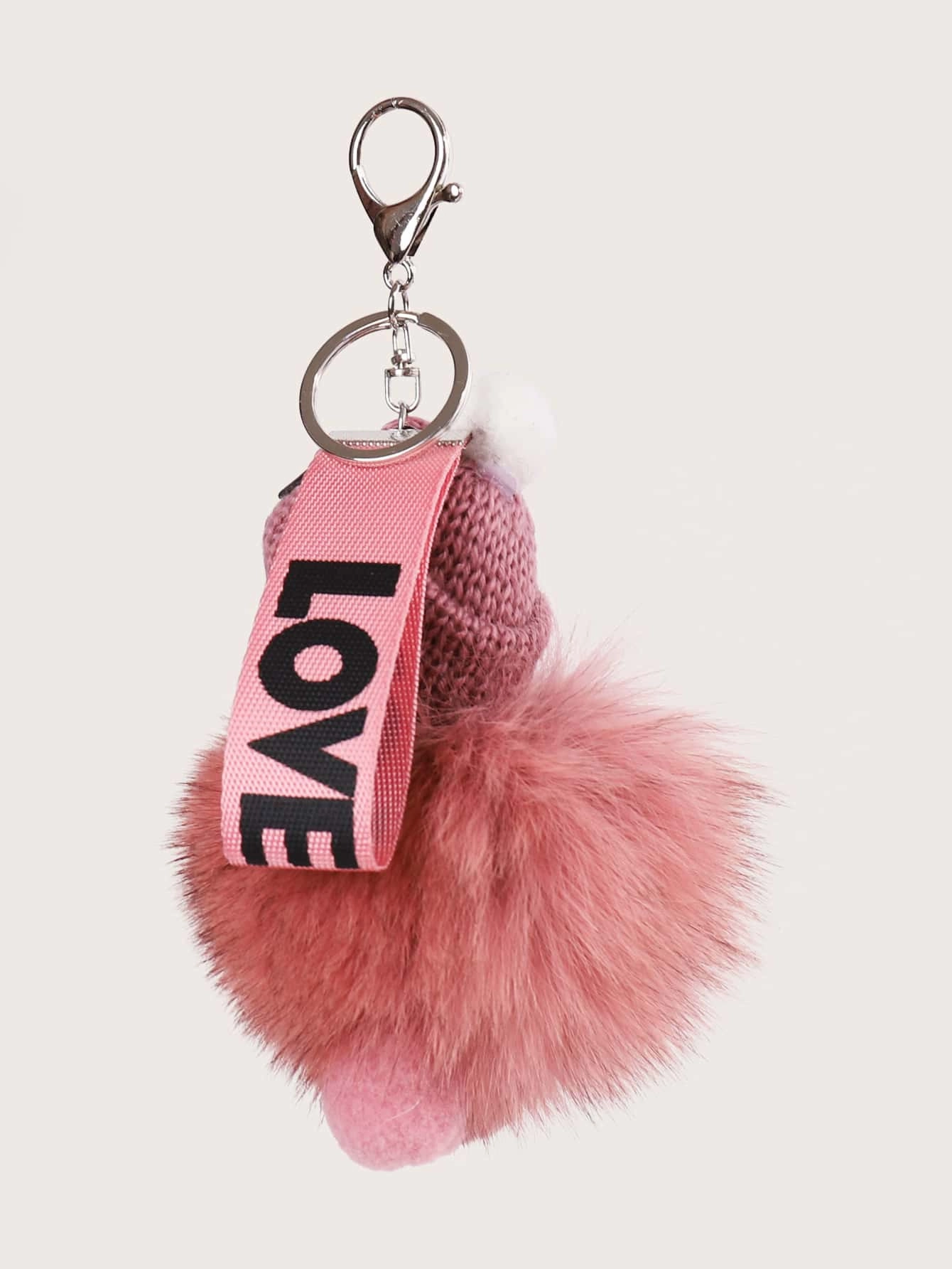 Random Letter Tape Figure Design Bag Charm