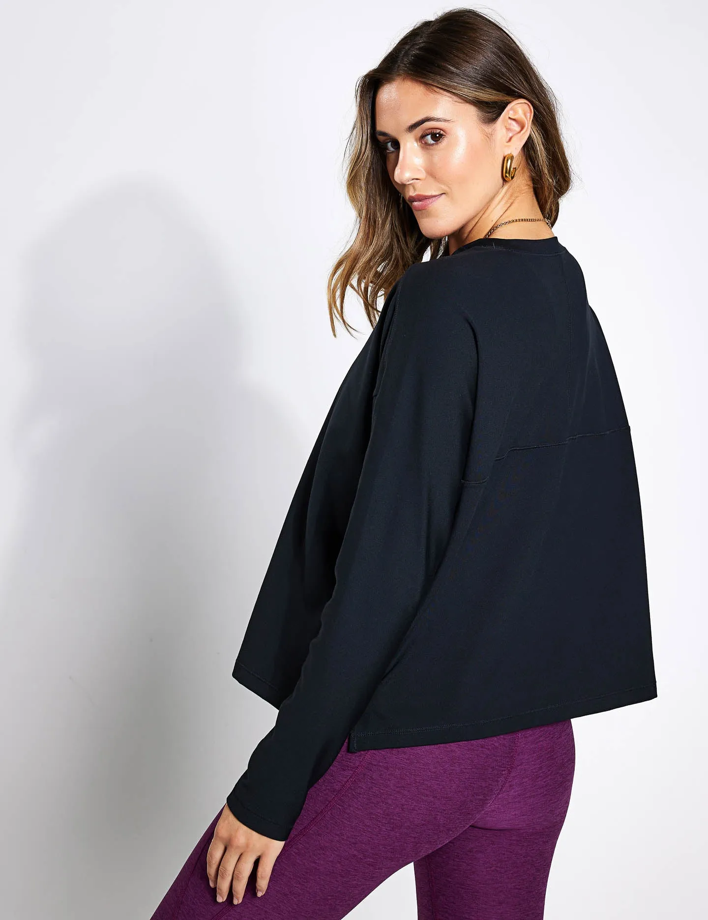 ReSet Langarm-Shirt - Schwarz