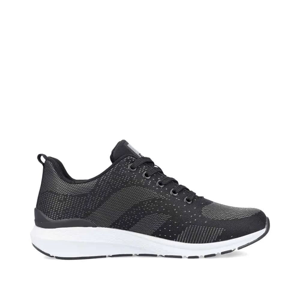 Rieker Schuhe 40106-00 Schwarz Schnürung