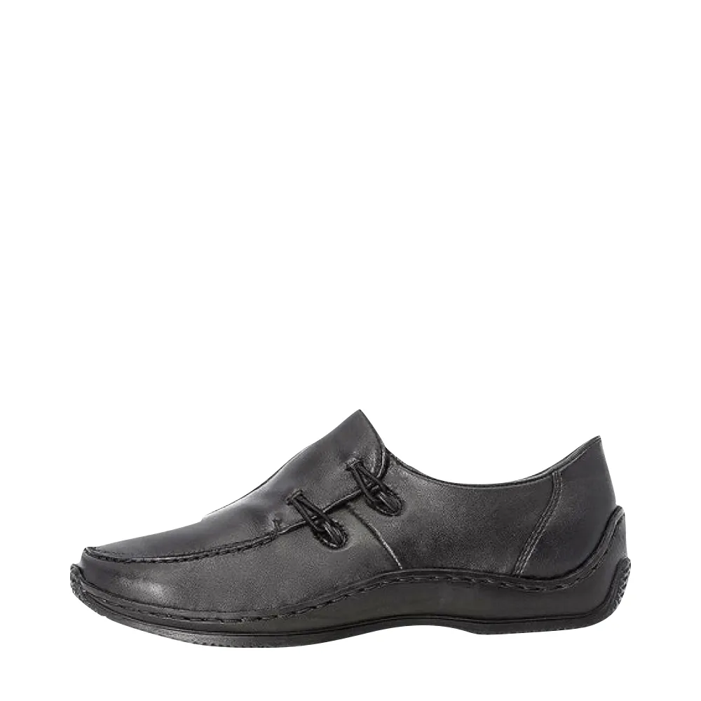 Rieker Damen Celia 51 Schlupfschuh in Schwarz