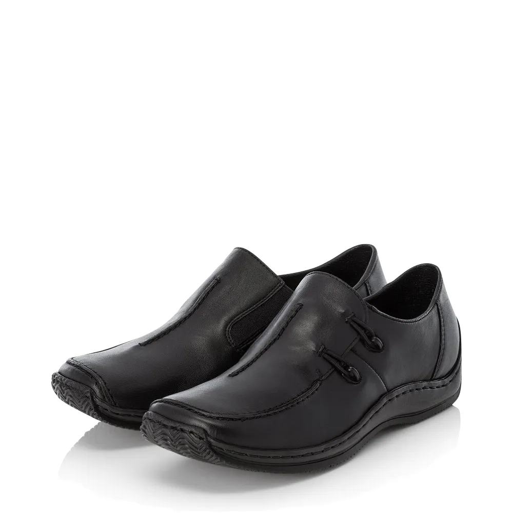 Rieker Damen Celia 51 Schlupfschuh in Schwarz