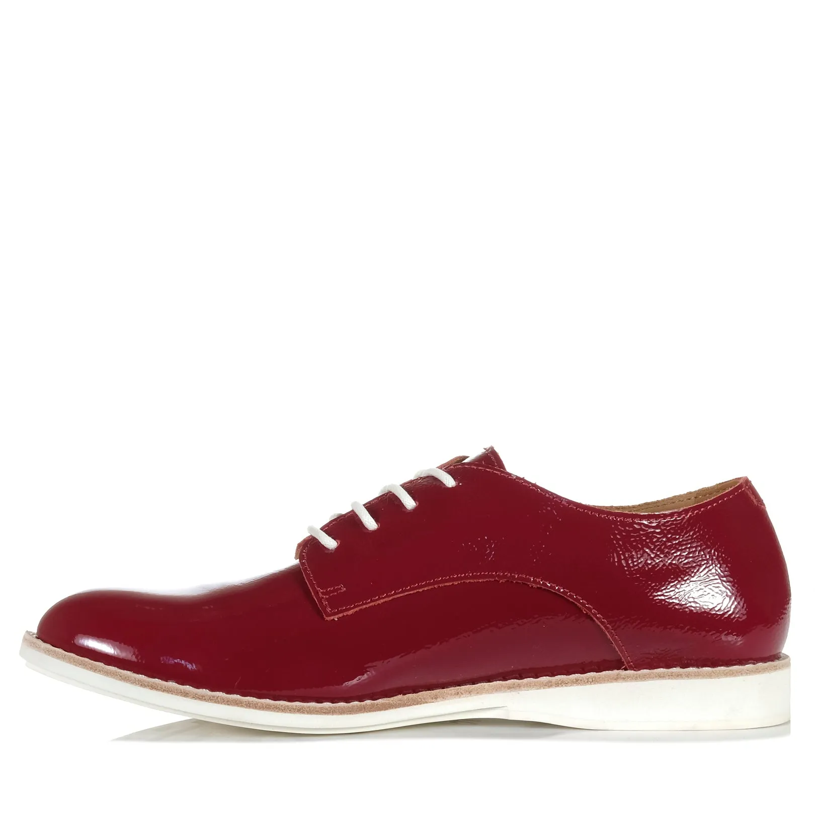 Rollie Derby Super Soft Merrot Lackleder