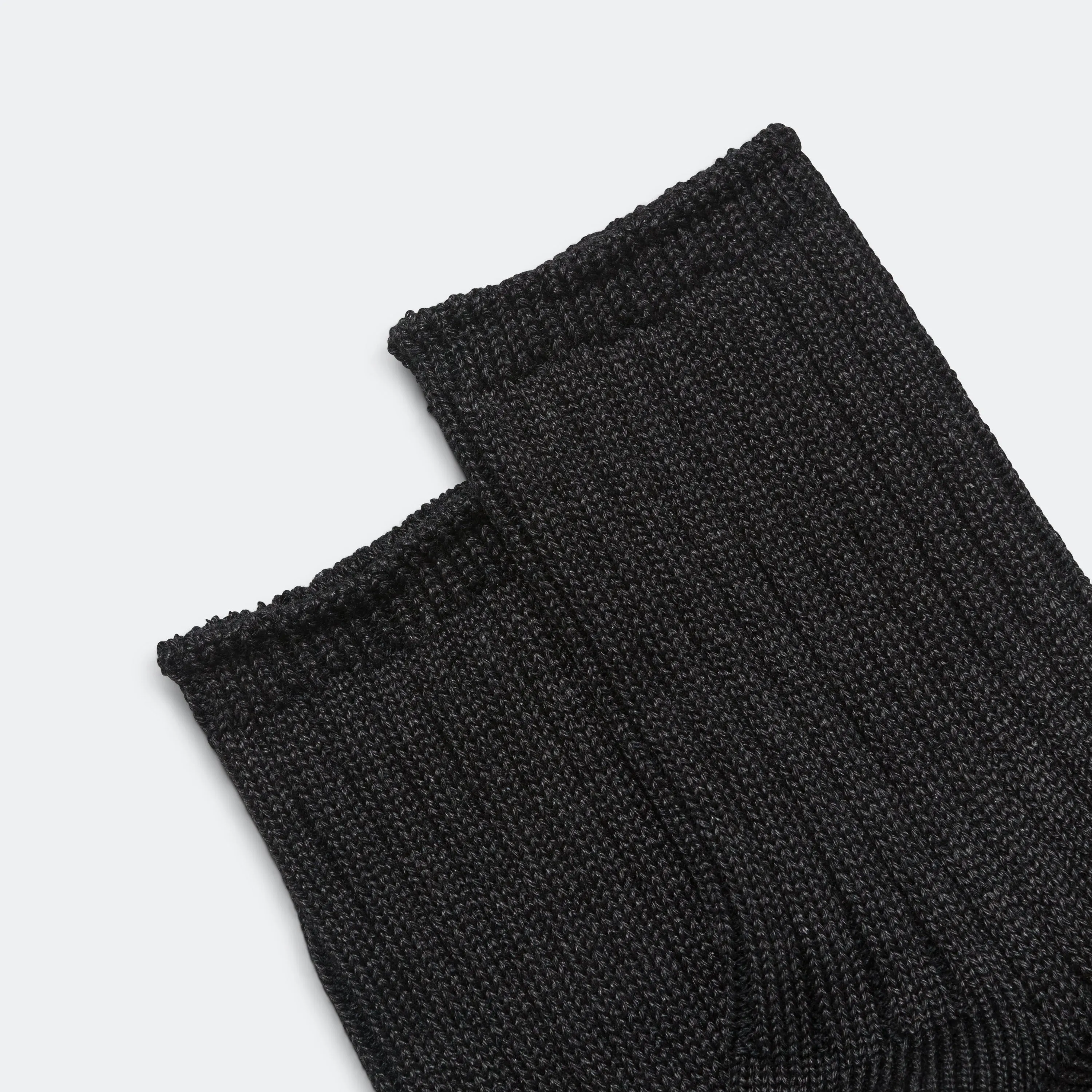 RoToTo Accessories Rippensocken - Schwarz
