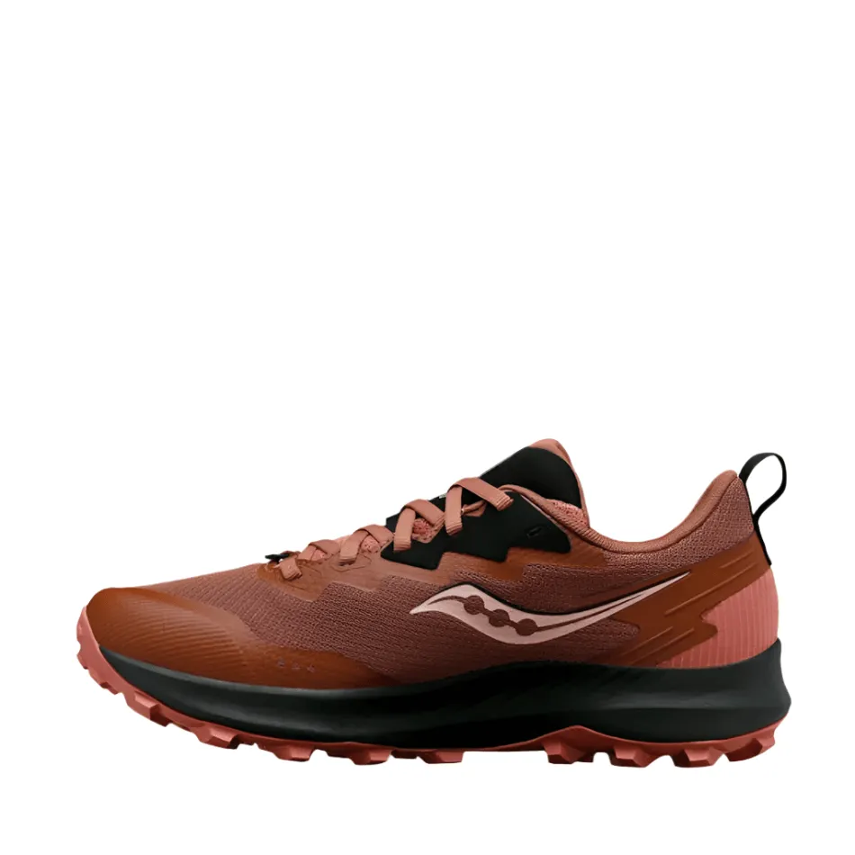Saucony Damen Peregrine 14 GTX Trailrunning-Schuhe in Gewürznelke/Schwarz