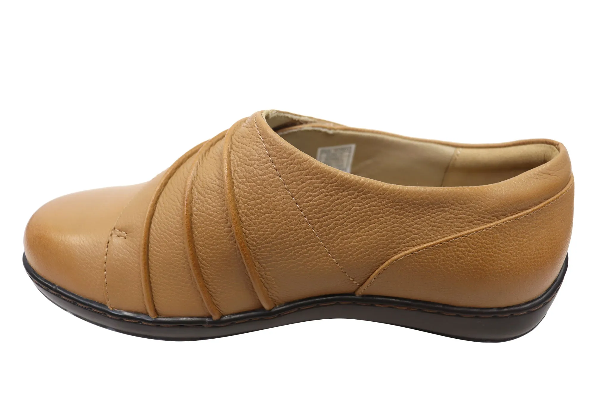 Scholl Orthaheel Bequeme Lederschuhe für Damen mit Fußbett-Unterstützung - Scholl Orthaheel Schuhe
