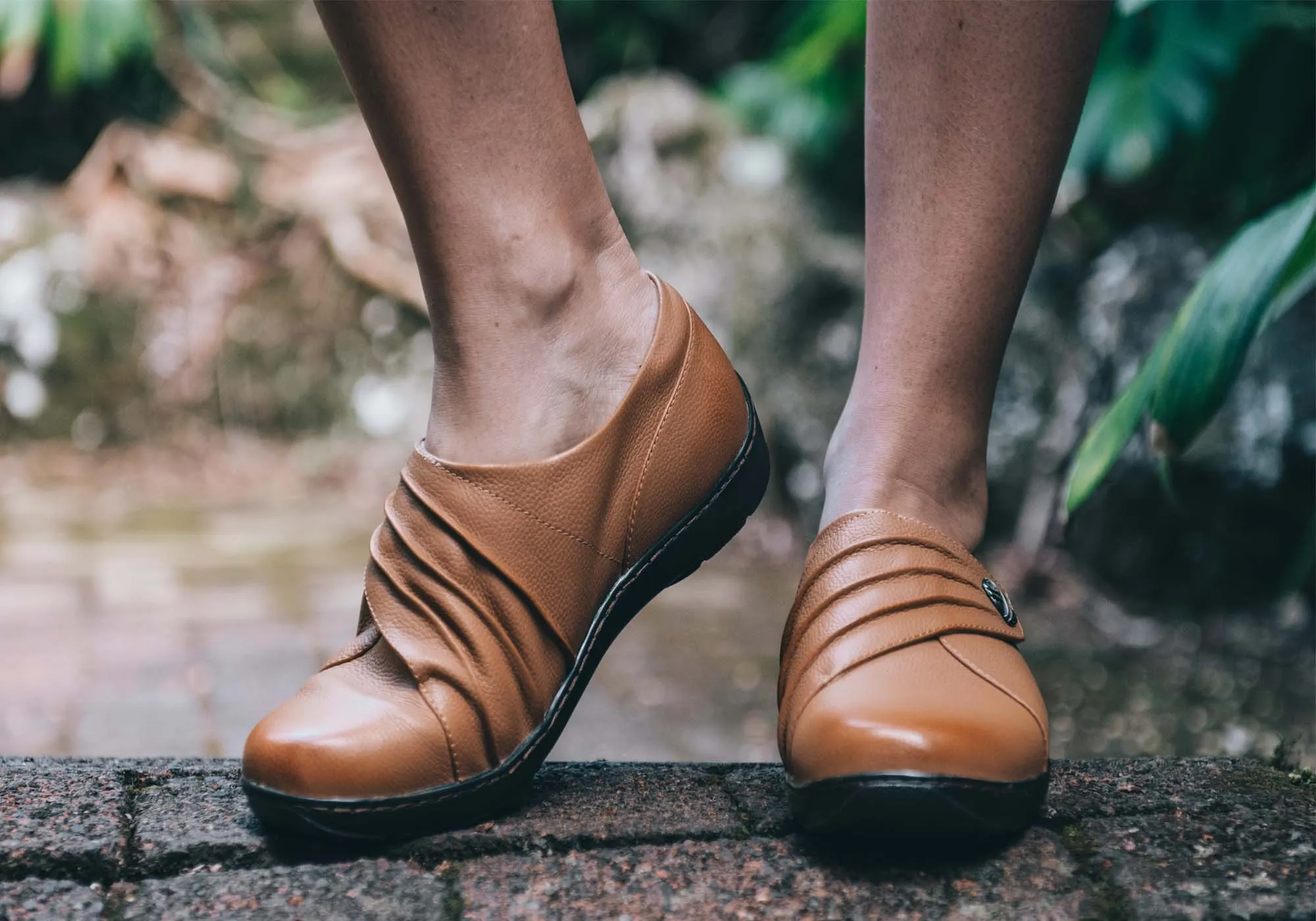 Scholl Orthaheel Bequeme Lederschuhe für Damen mit Fußbett-Unterstützung - Scholl Orthaheel Schuhe