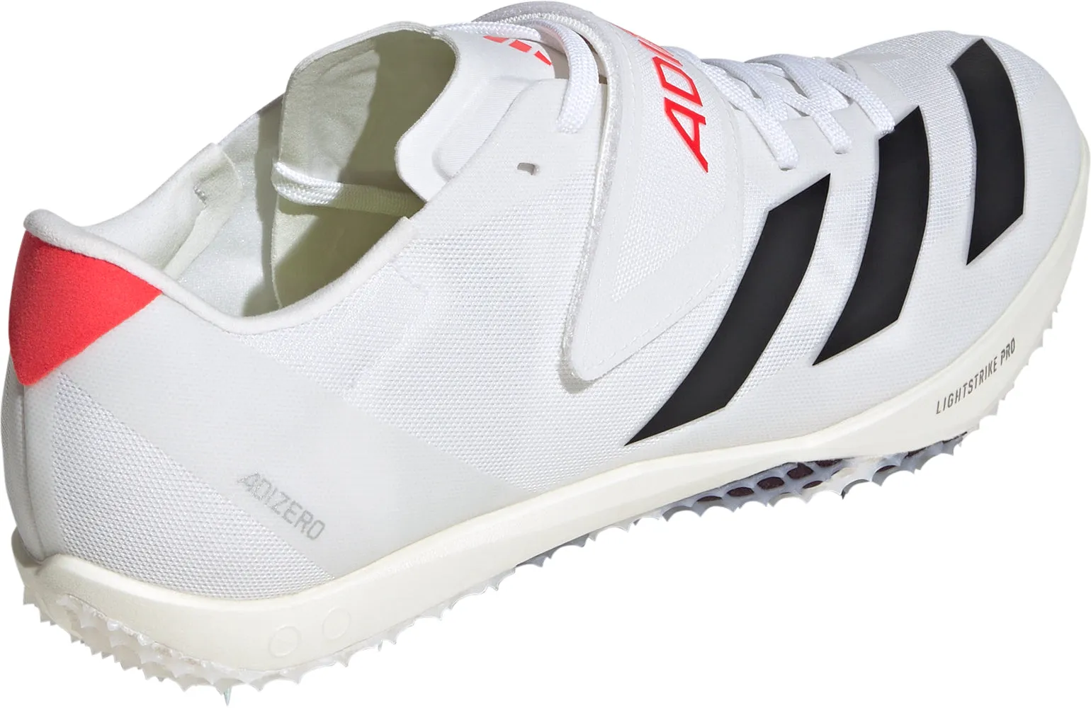 Schuhe Adidas Damen adidas Adizero Hochsprung-Spikes für Leichtathletik - Weiß