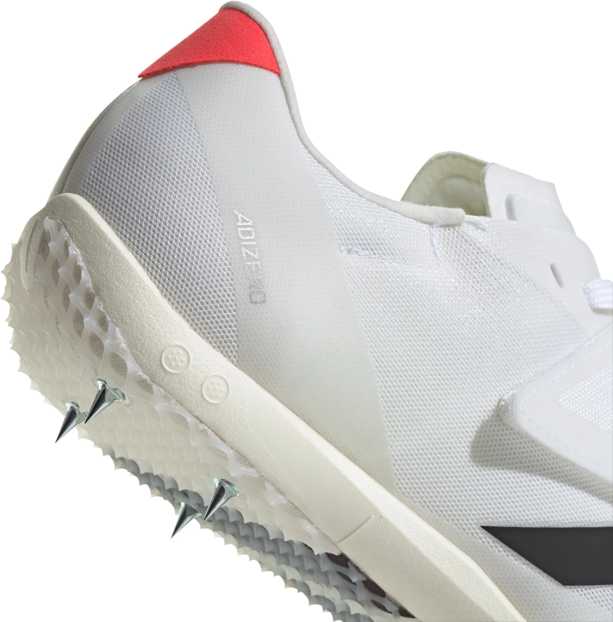 Schuhe Adidas Damen adidas Adizero Hochsprung-Spikes für Leichtathletik - Weiß