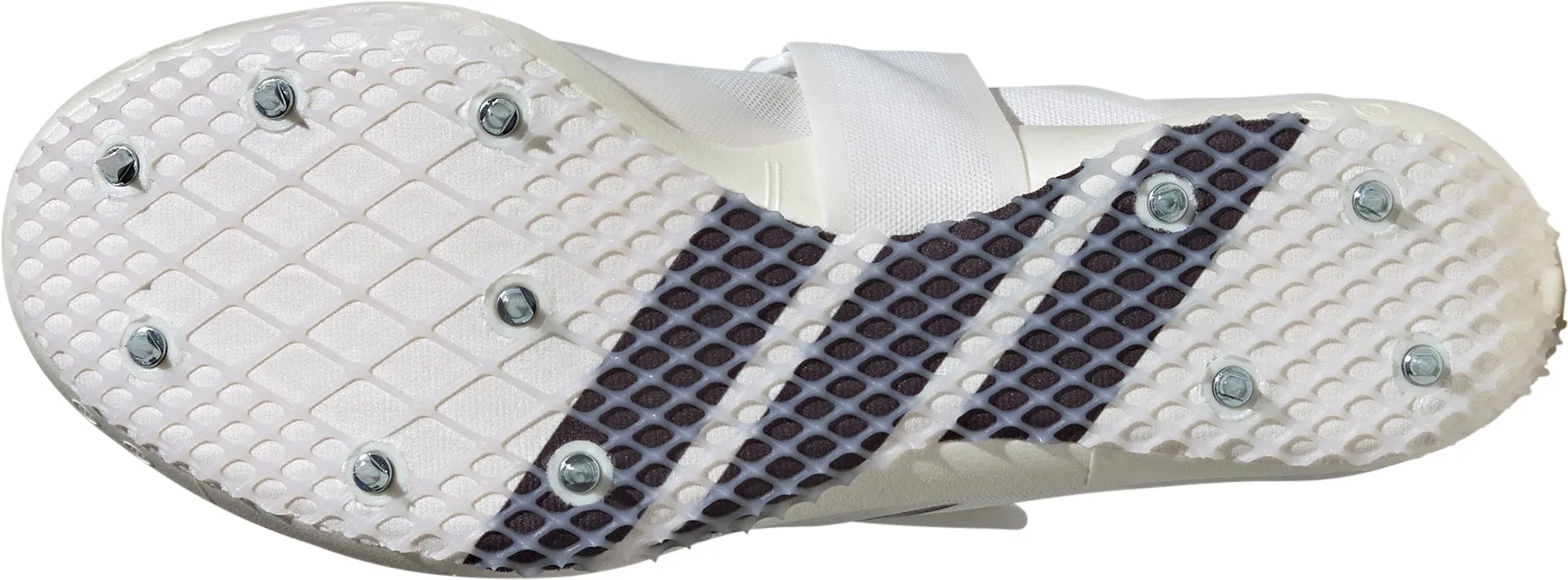 Schuhe Adidas Damen adidas Adizero Hochsprung-Spikes für Leichtathletik - Weiß