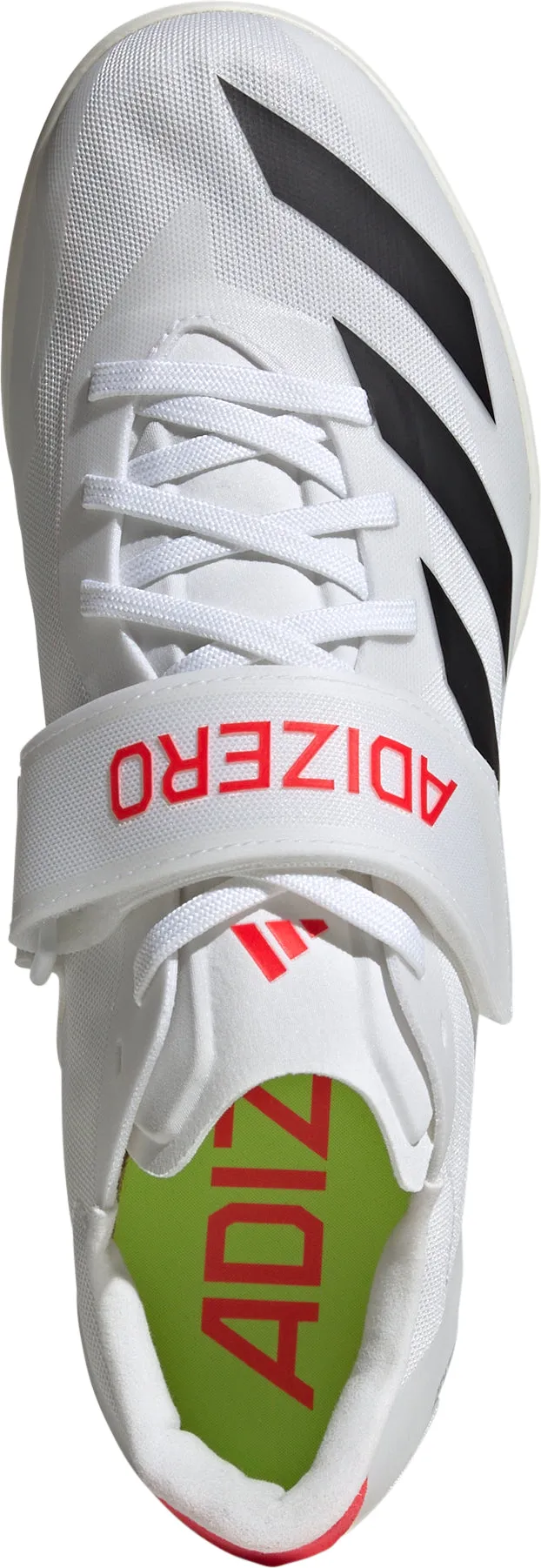Schuhe Adidas Damen adidas Adizero Hochsprung-Spikes für Leichtathletik - Weiß