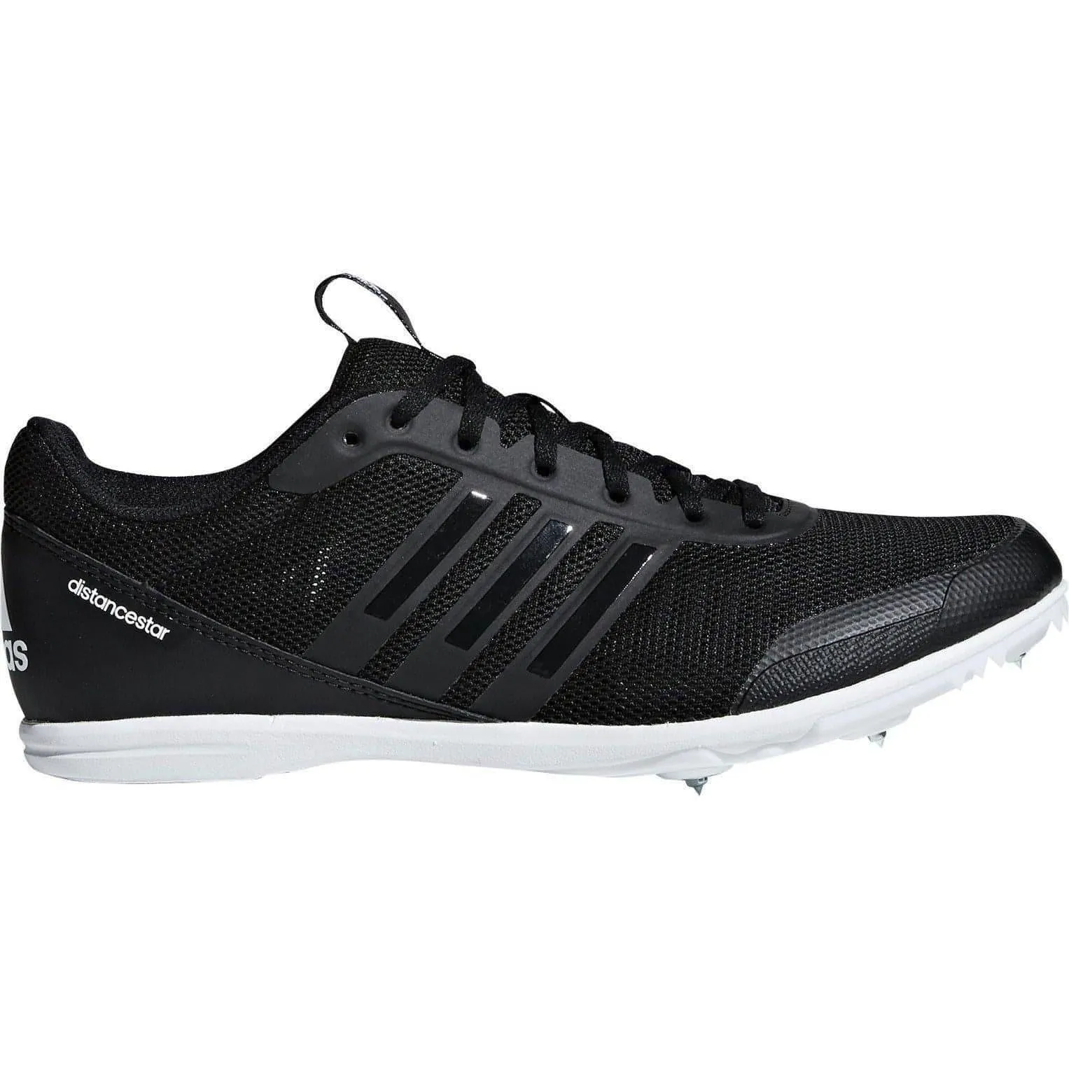 Schuhe Adidas Damen adidas Distancestar Damen-Laufspikes - Schwarz
