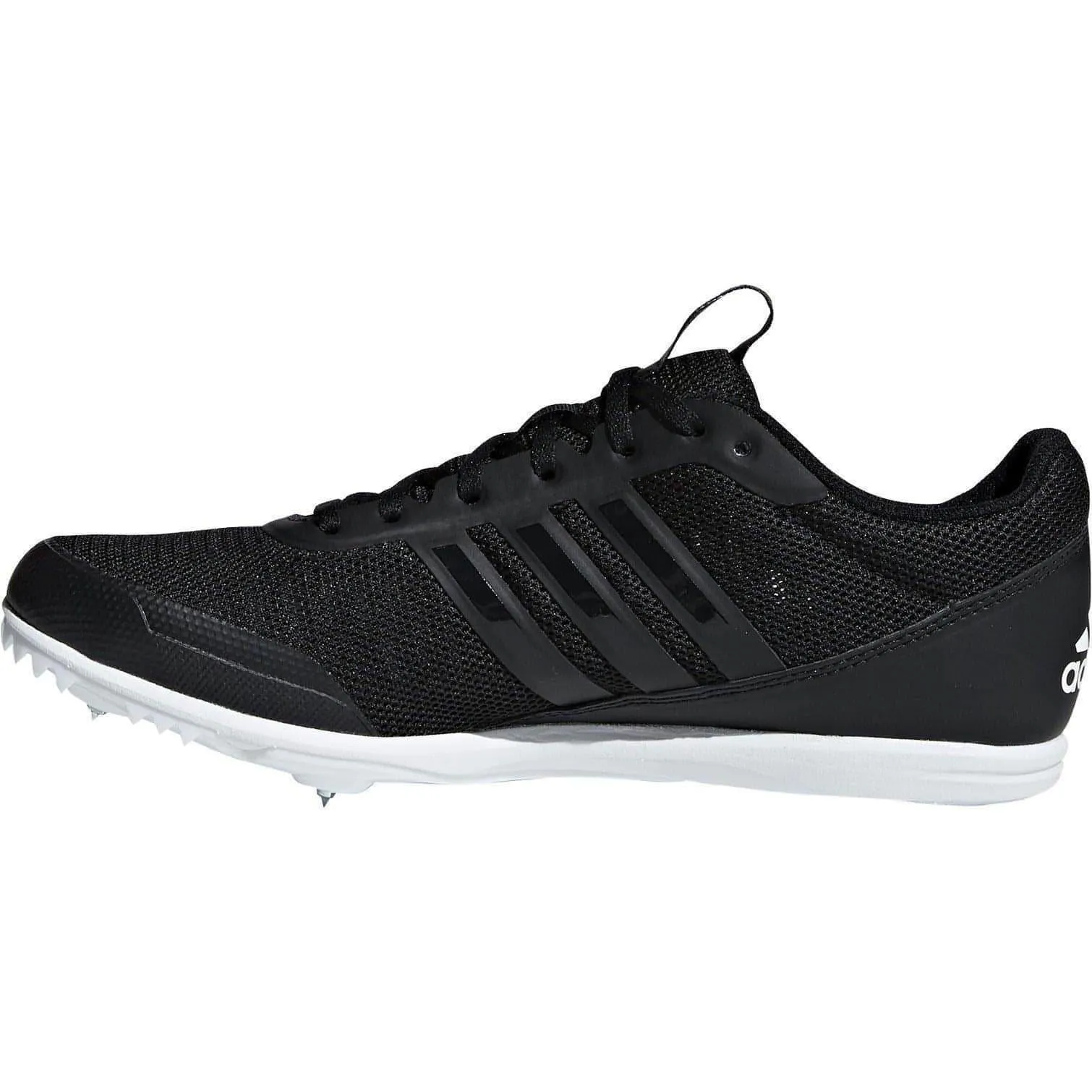 Schuhe Adidas Damen adidas Distancestar Damen-Laufspikes - Schwarz