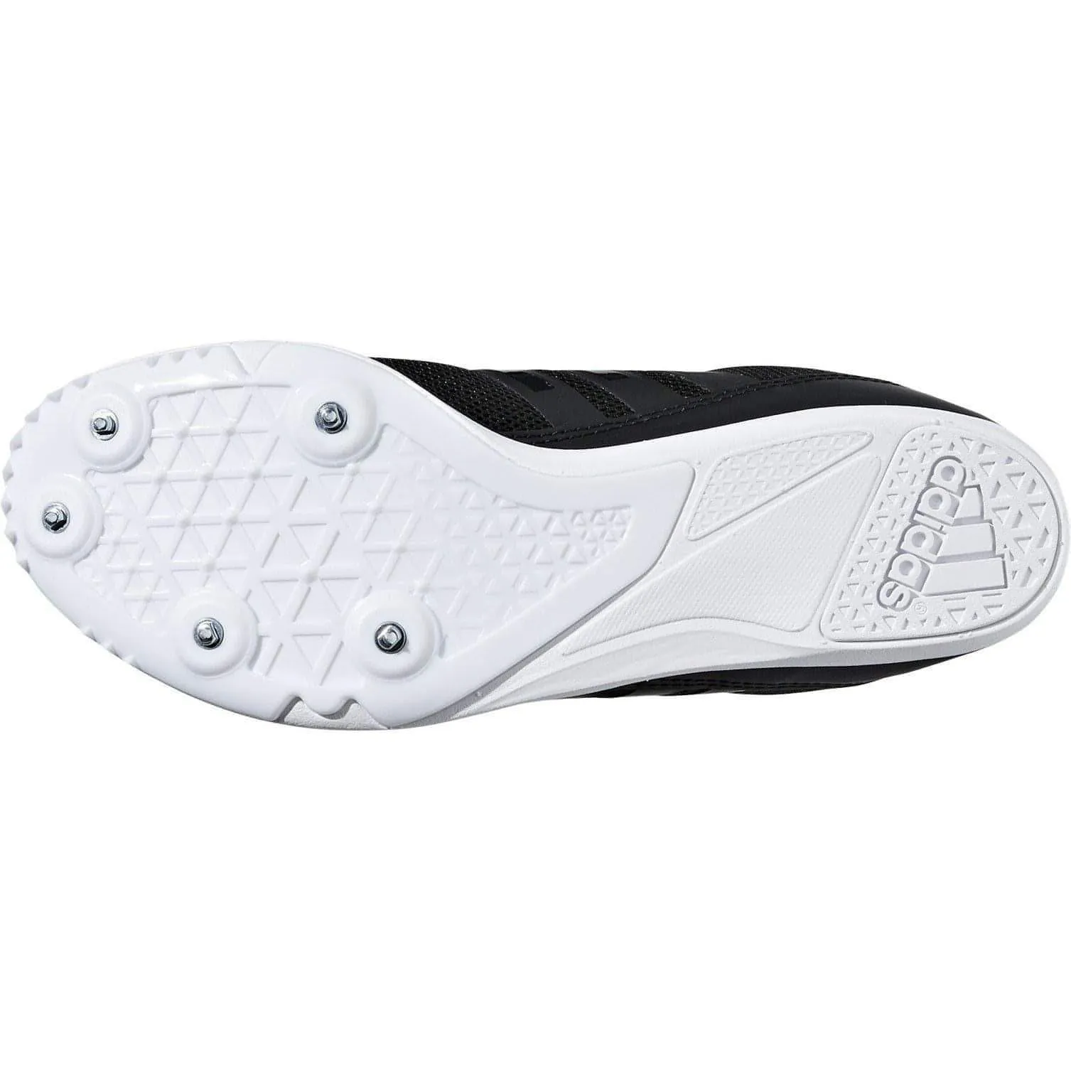 Schuhe Adidas Damen adidas Distancestar Damen-Laufspikes - Schwarz
