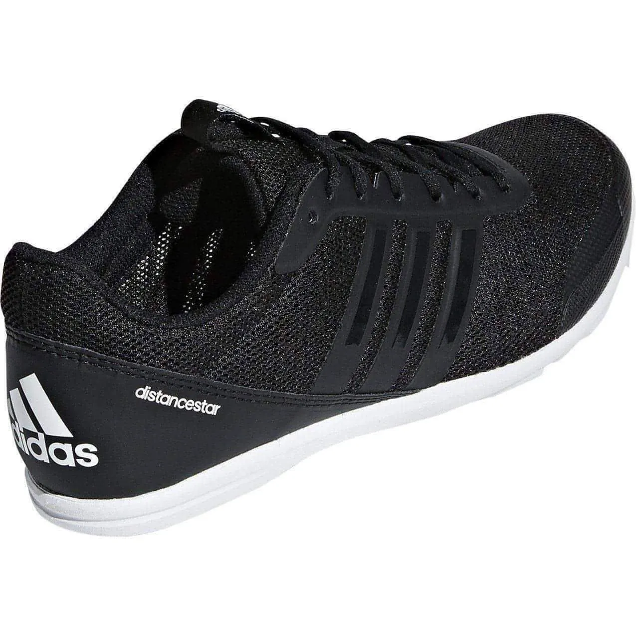 Schuhe Adidas Damen adidas Distancestar Damen-Laufspikes - Schwarz