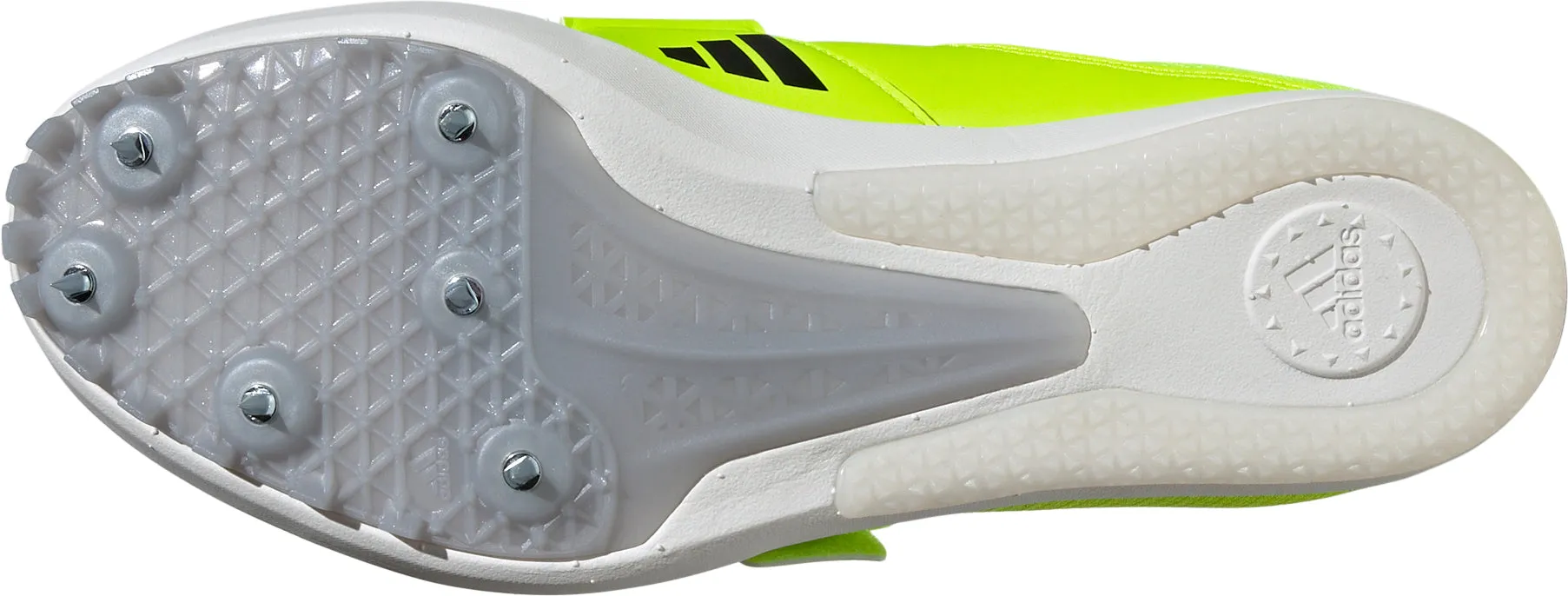 Schuhe Adidas Damen adidas Jumpstar Field Event Spikes - Gelb