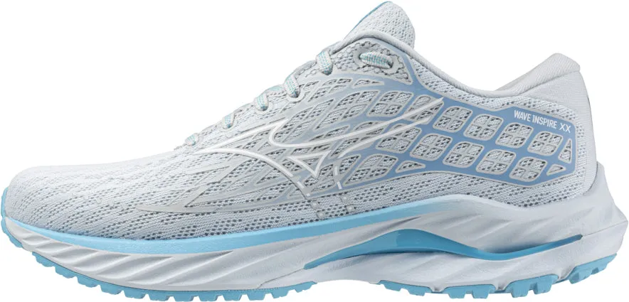 Schuhe Mizuno Mizuno Wave Inspire 20 Damen Laufschuhe - Weiß