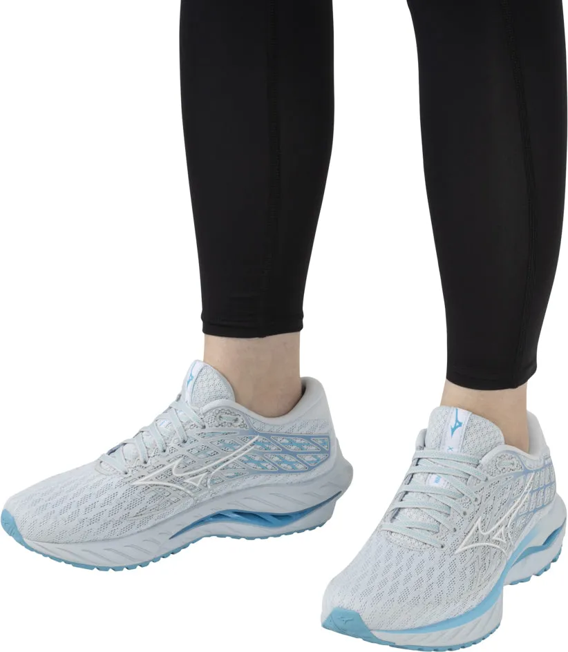 Schuhe Mizuno Mizuno Wave Inspire 20 Damen Laufschuhe - Weiß