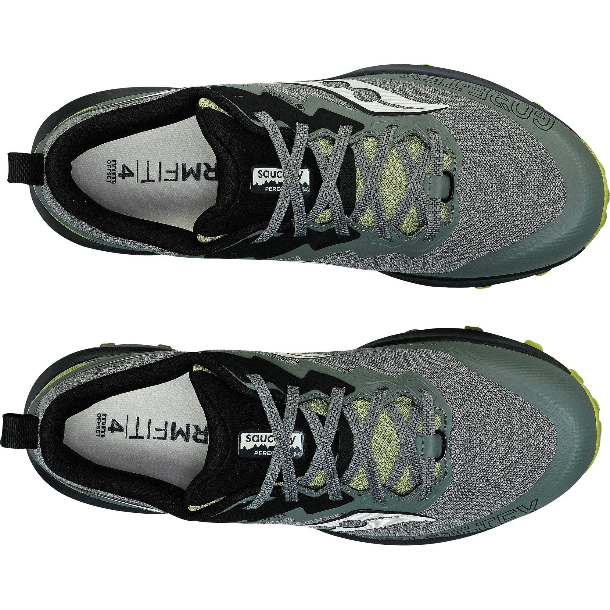 Saucony Saucony Peregrine 14 GORE-TEX Herren Trailrunning Schuhe - Grün