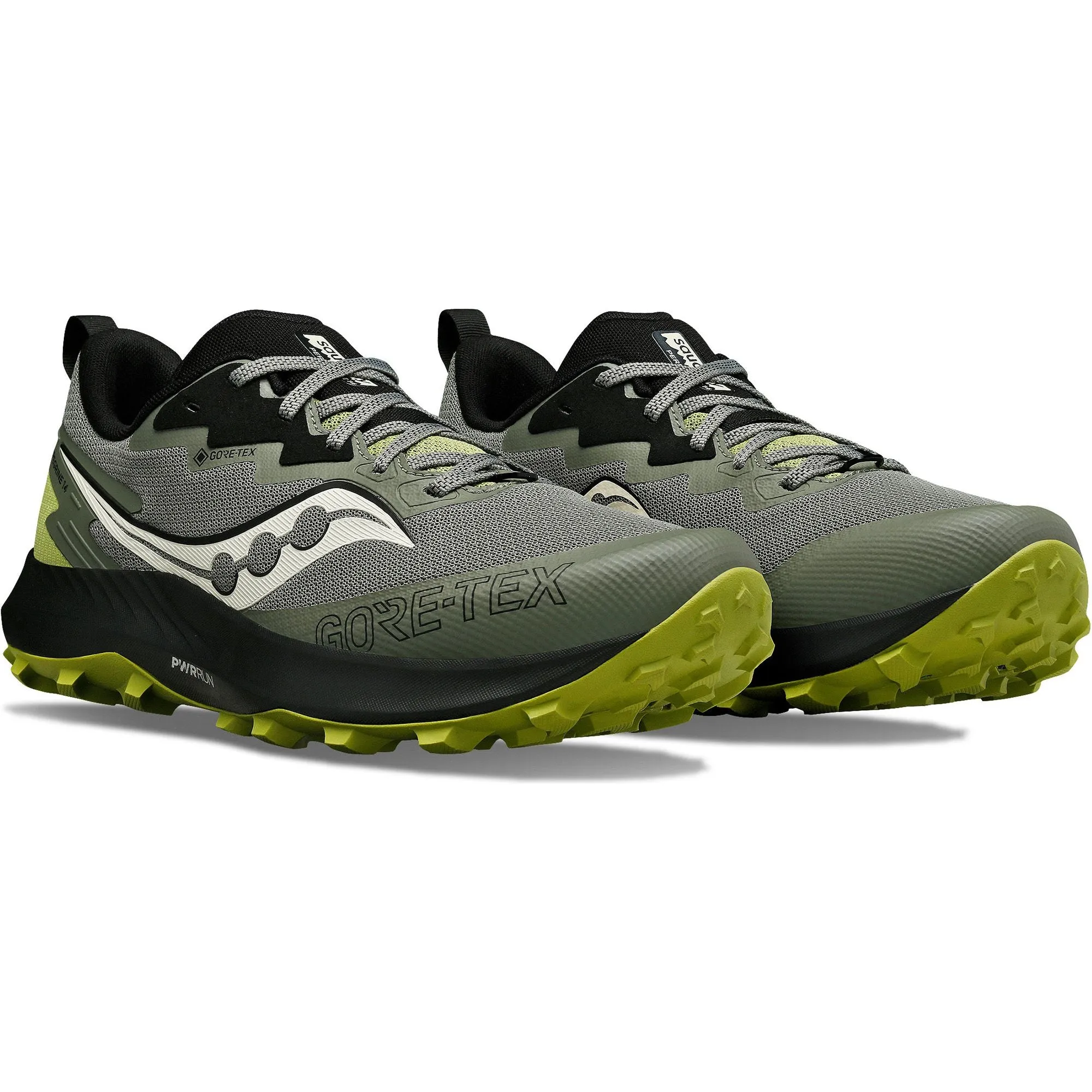 Saucony Saucony Peregrine 14 GORE-TEX Herren Trailrunning Schuhe - Grün