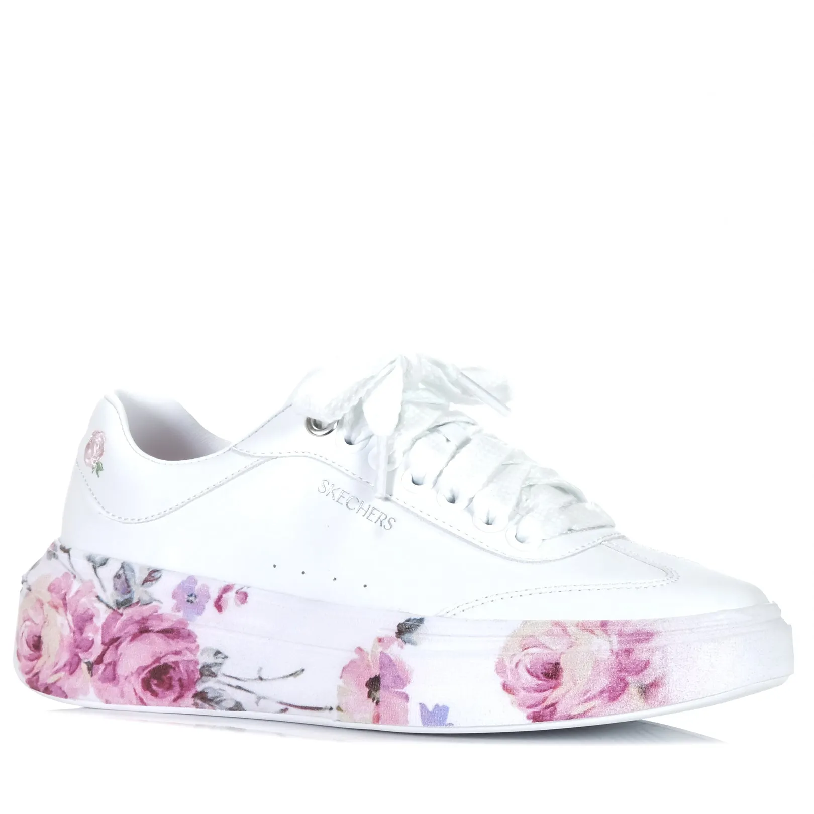 Skechers Cordova Classic - Bemalte Blumenmuster 185062 Weiß