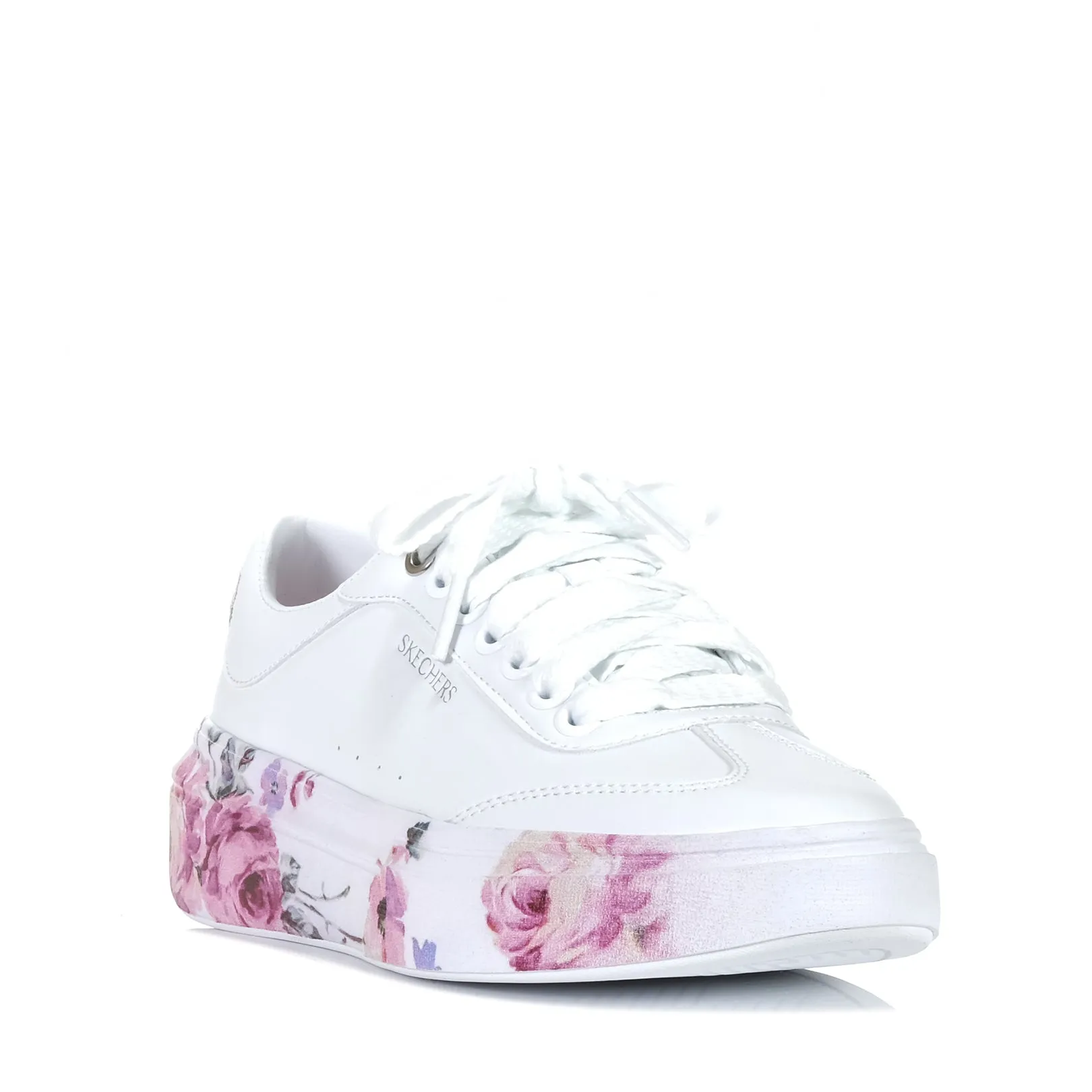 Skechers Cordova Classic - Bemalte Blumenmuster 185062 Weiß