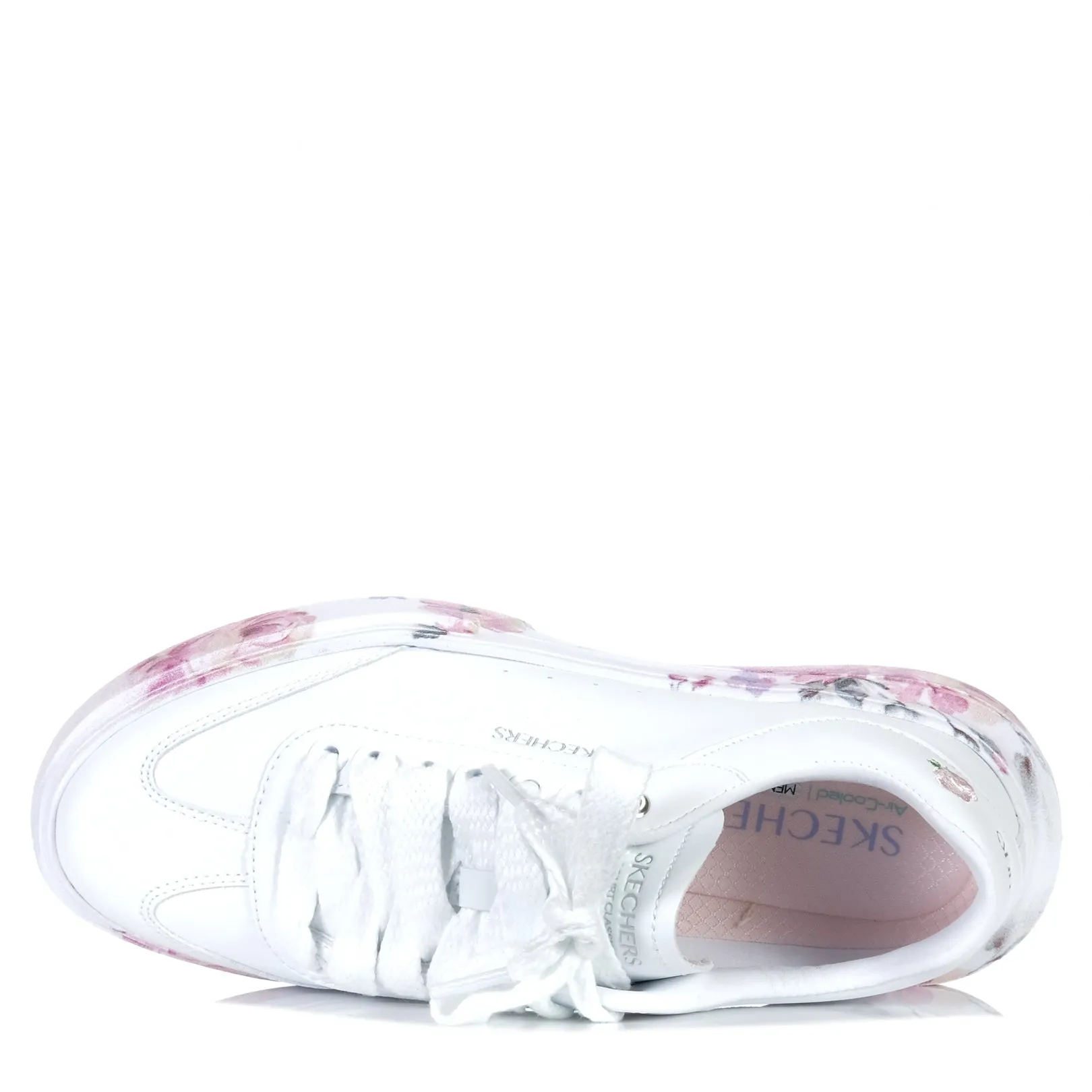 Skechers Cordova Classic - Bemalte Blumenmuster 185062 Weiß