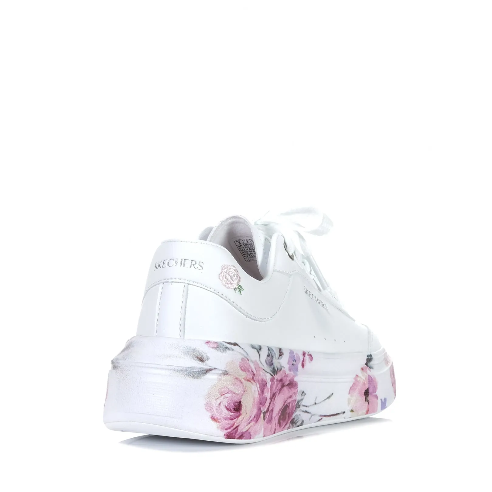 Skechers Cordova Classic - Bemalte Blumenmuster 185062 Weiß