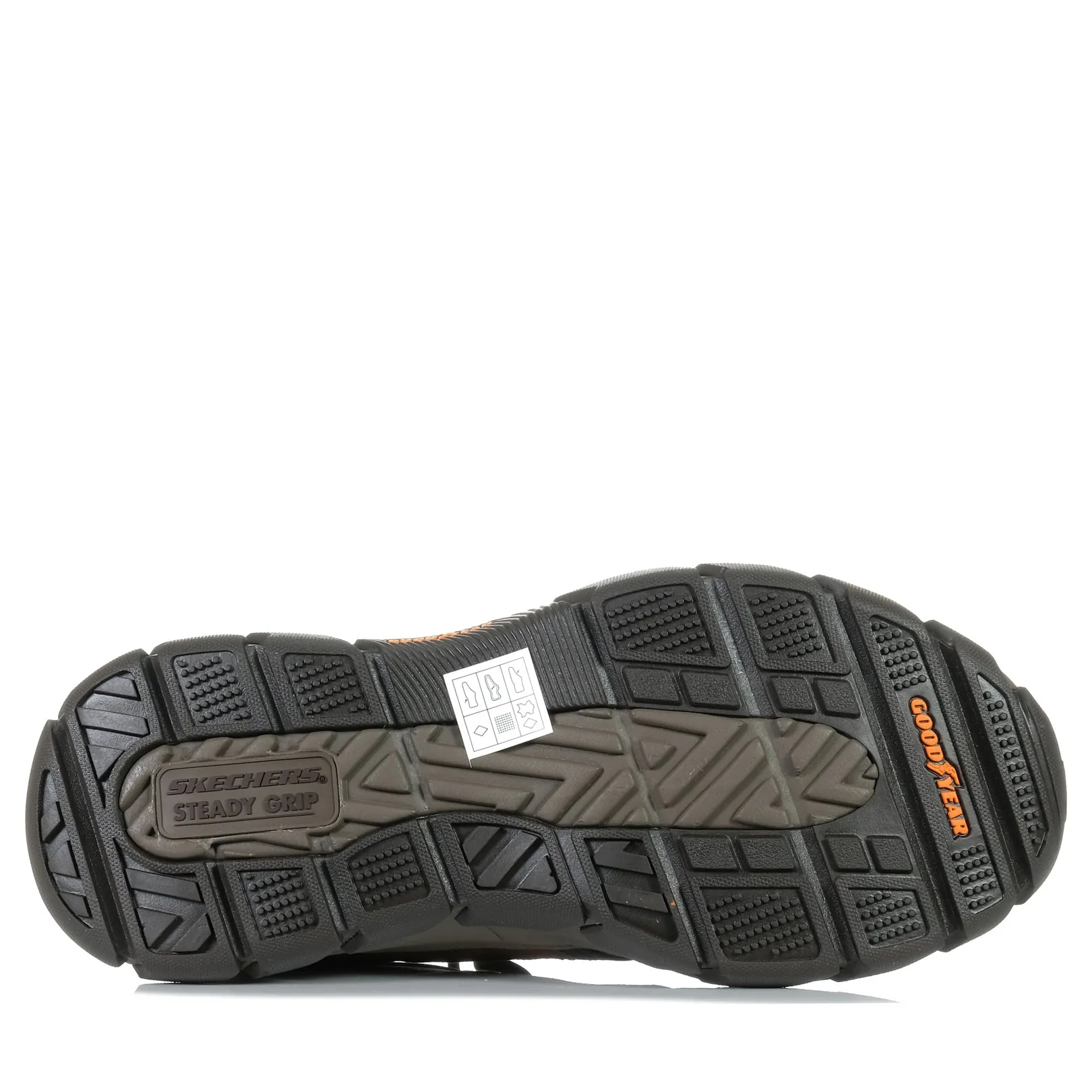Skechers Relaxed Fit: Respektiert 205128 Dunkelbraun