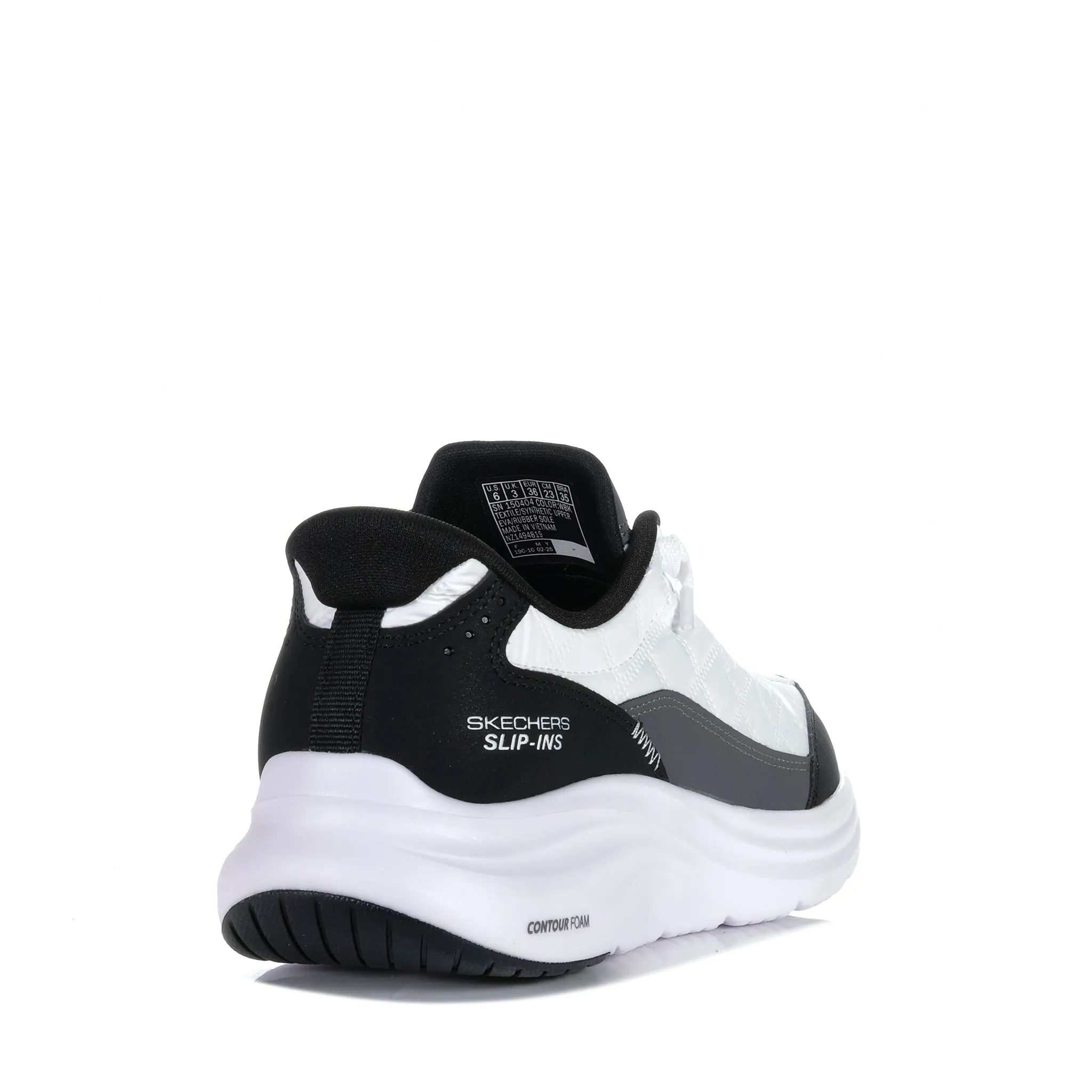 Skechers Vapor Foam - Contour Foam 150404 Weiß/Schwarz