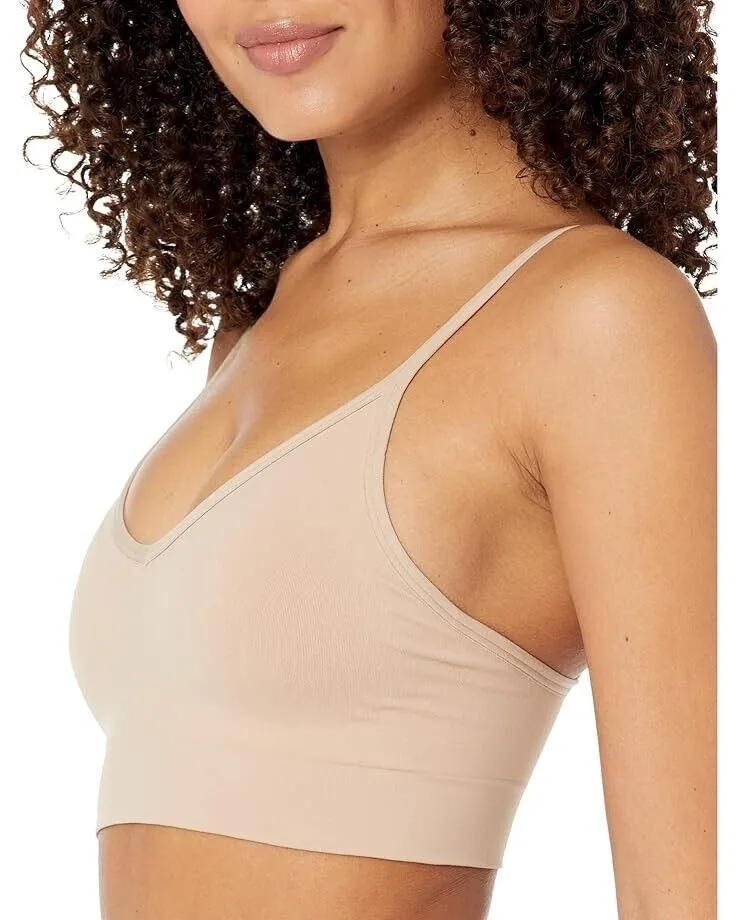 Spanx Ecocare Bralette Damen 3X Geröstetes Haferflocken Everyday Formgebung Longline ERK192
