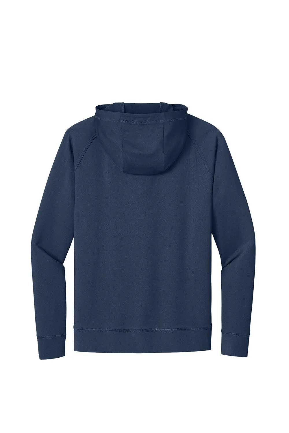 Sport-Tek Herren Sport-Wick Feuchtigkeitstransportierende 1/4-Zip Kapuzenpullover Hoodie mit Beuteltasche - Echt Marineblau