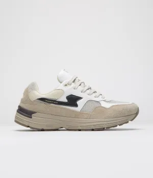 Stepney Workers Club Amiel S-Strike Geo-Verschmolzene Schuhe - Winter / Weiß Stepney Workers Club Schuhe