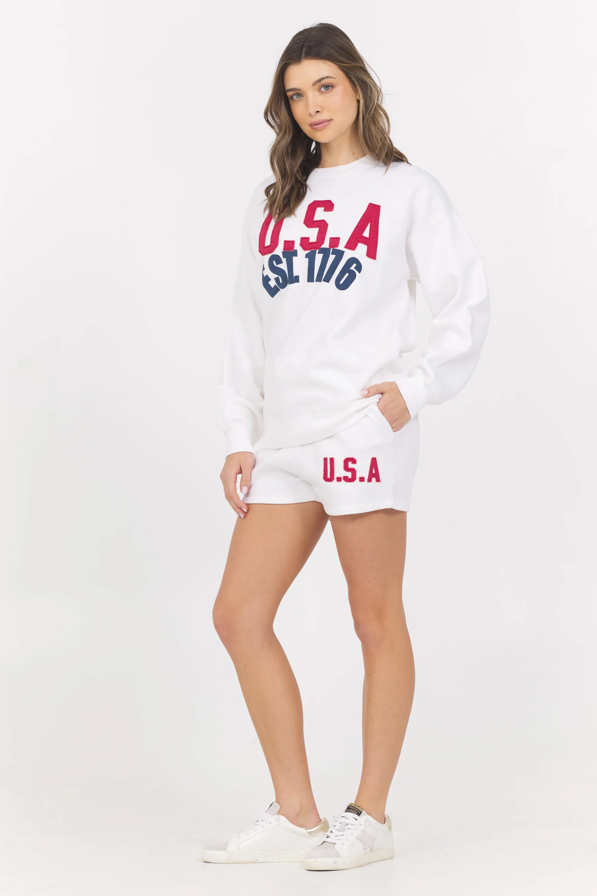 Surf Wash Fleece Crew