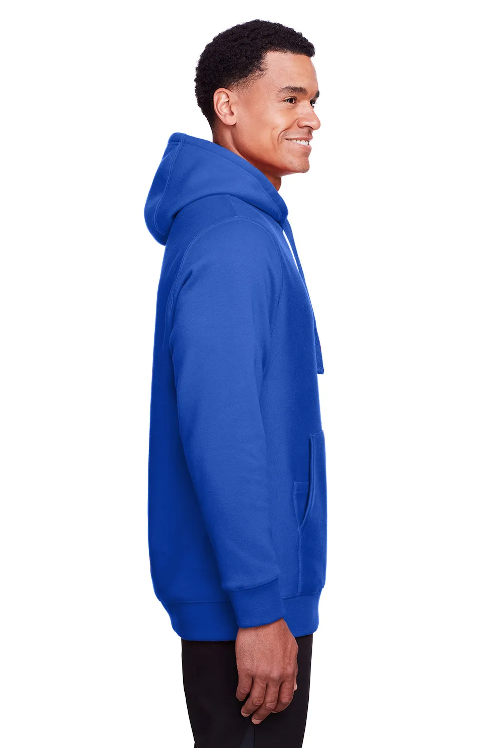 Team 365 Herren Zone HydroSport Fleece wasserabweisende Kapuzenpullover Hoodie mit Kangaroo-Tasche - Königsblau