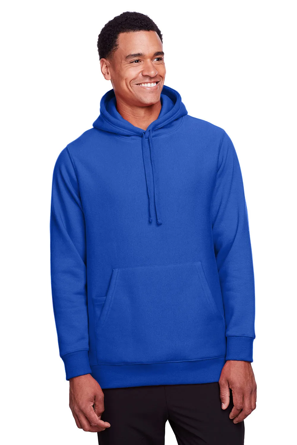 Team 365 Herren Zone HydroSport Fleece wasserabweisende Kapuzenpullover Hoodie mit Kangaroo-Tasche - Königsblau