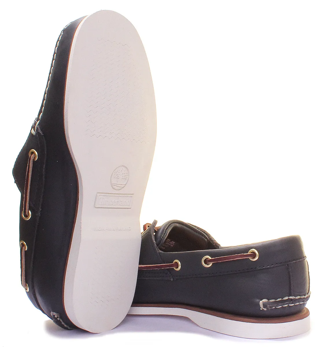 Timberland Classic Bootsschuh in Marineblau Weiß für Herren Schuhe Timberland