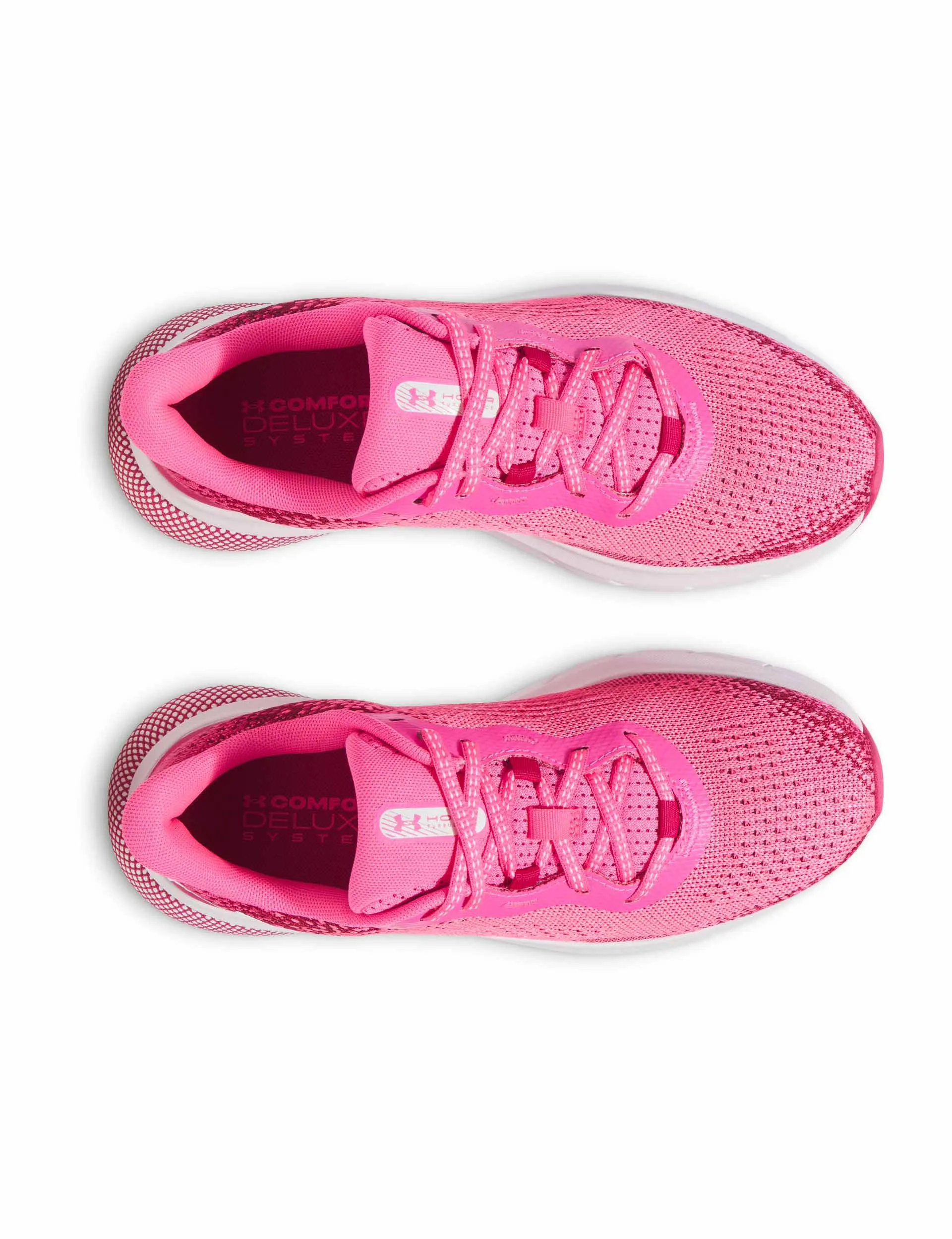UA HOVR Turbulence 2 Laufschuhe - Aero Pink/Getöntes Fuchsia/Weiß
