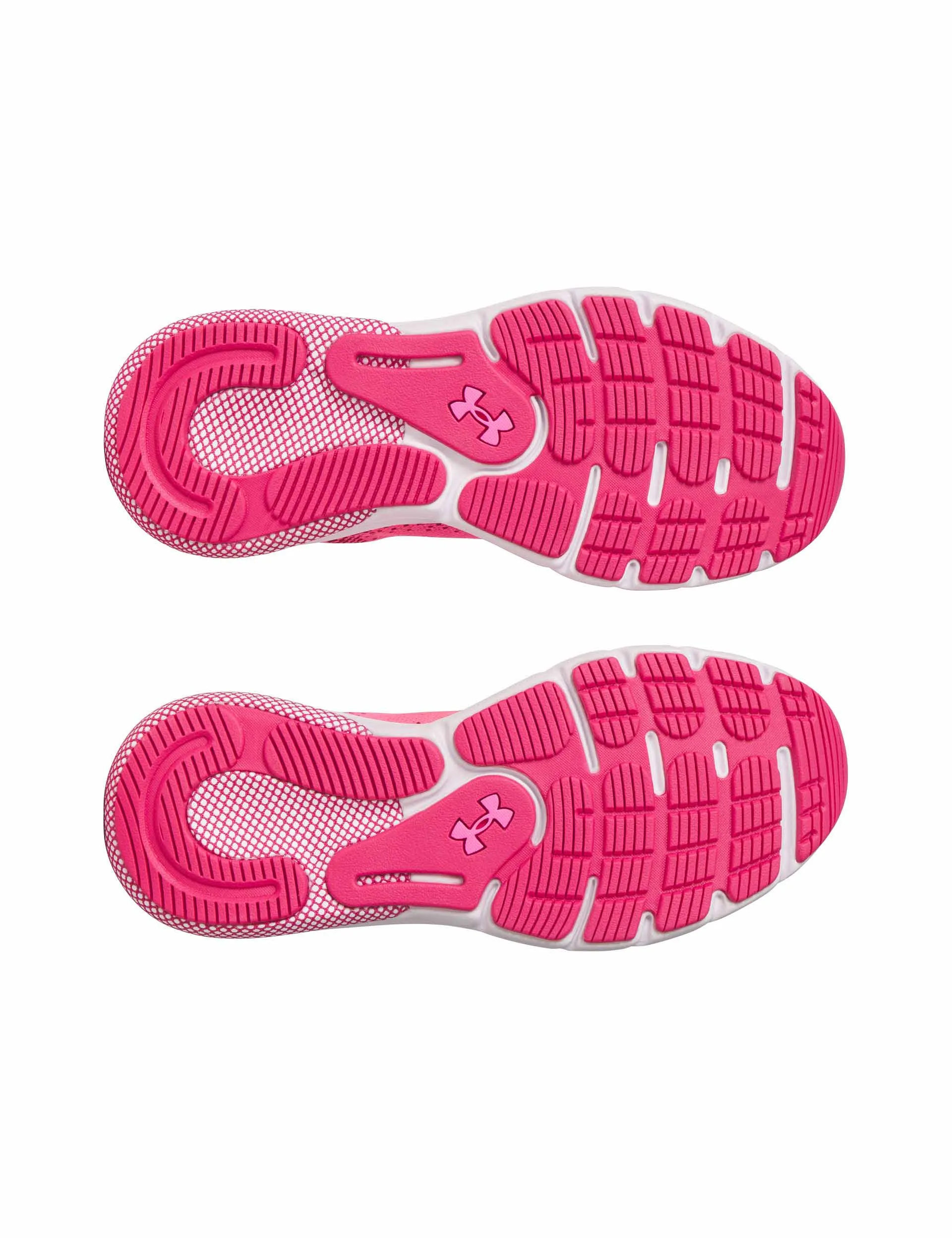 UA HOVR Turbulence 2 Laufschuhe - Aero Pink/Getöntes Fuchsia/Weiß