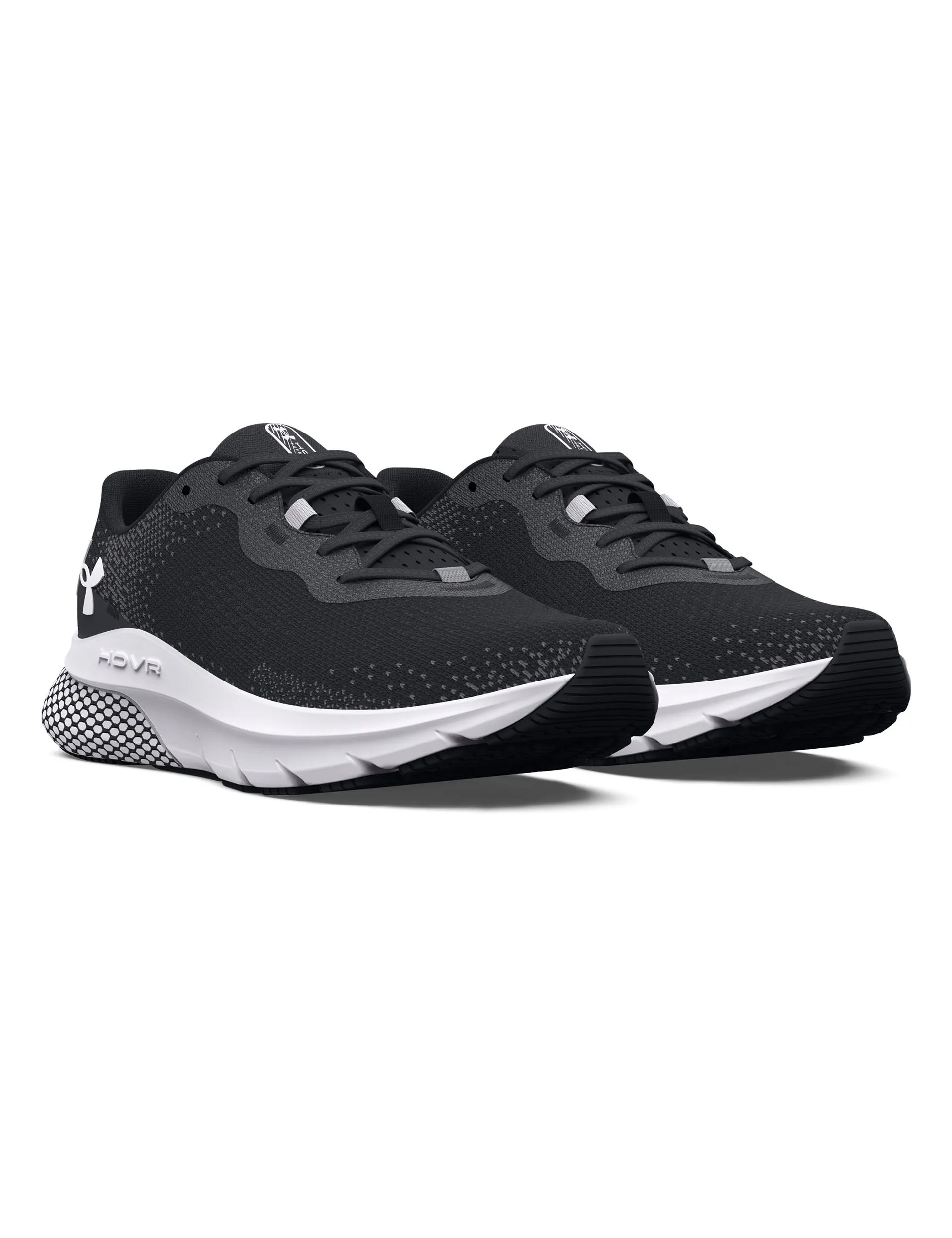 UA HOVR Turbulence 2 Laufschuhe - Schwarz/Strahlgrau/Weiß
