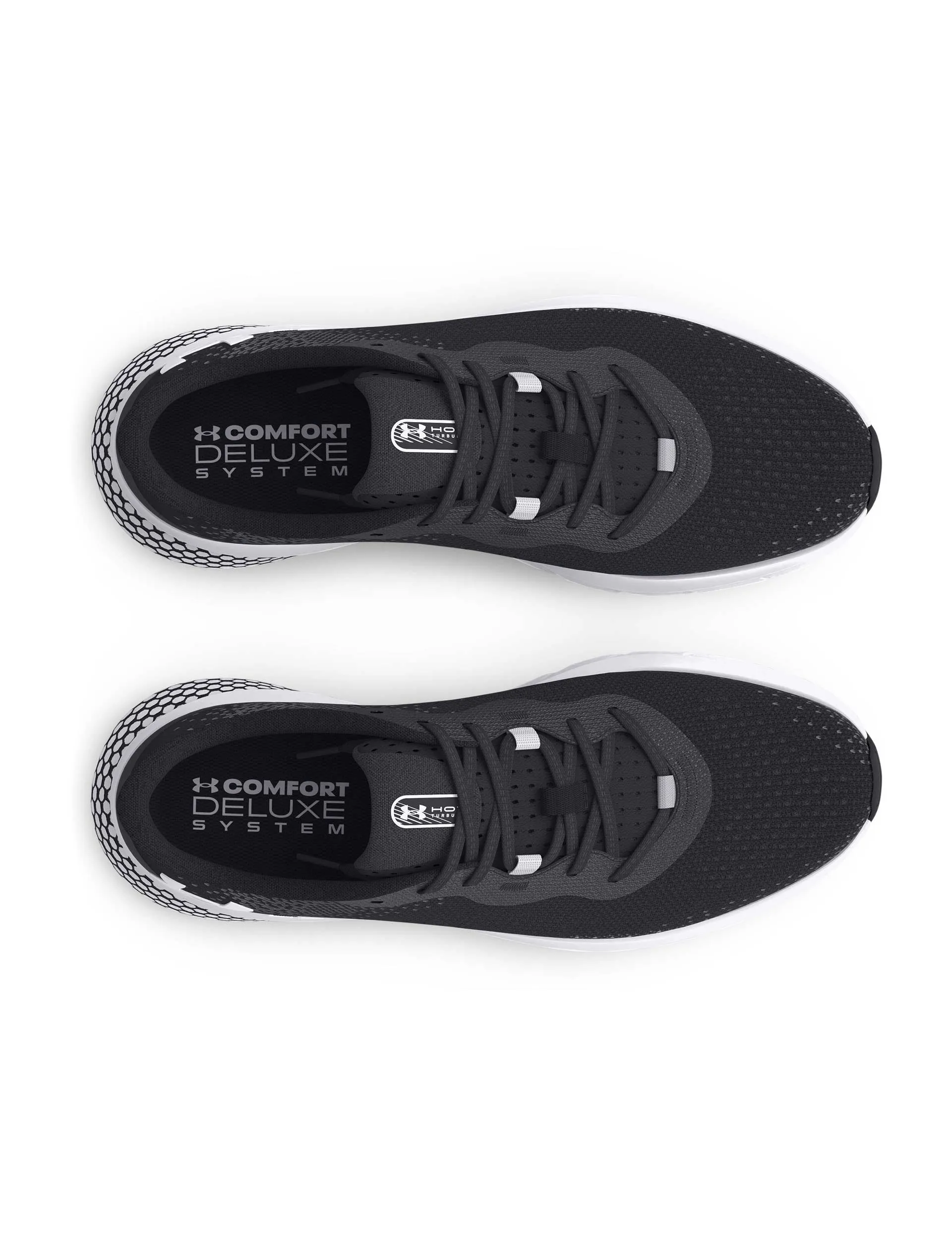 UA HOVR Turbulence 2 Laufschuhe - Schwarz/Strahlgrau/Weiß