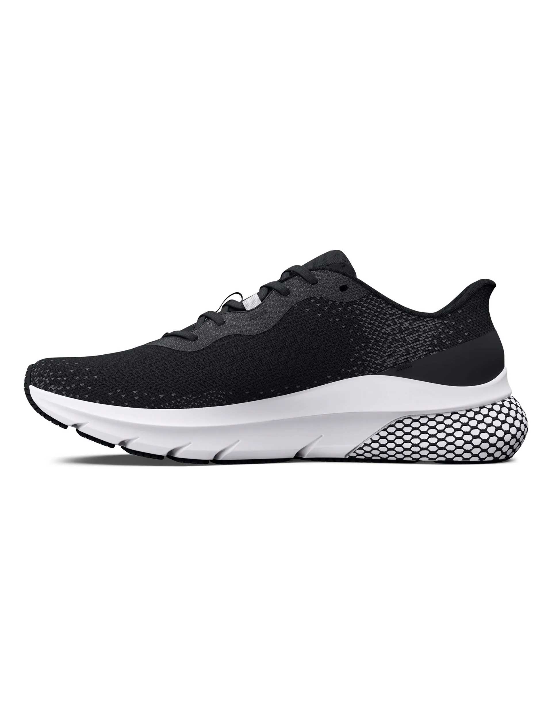 UA HOVR Turbulence 2 Laufschuhe - Schwarz/Strahlgrau/Weiß